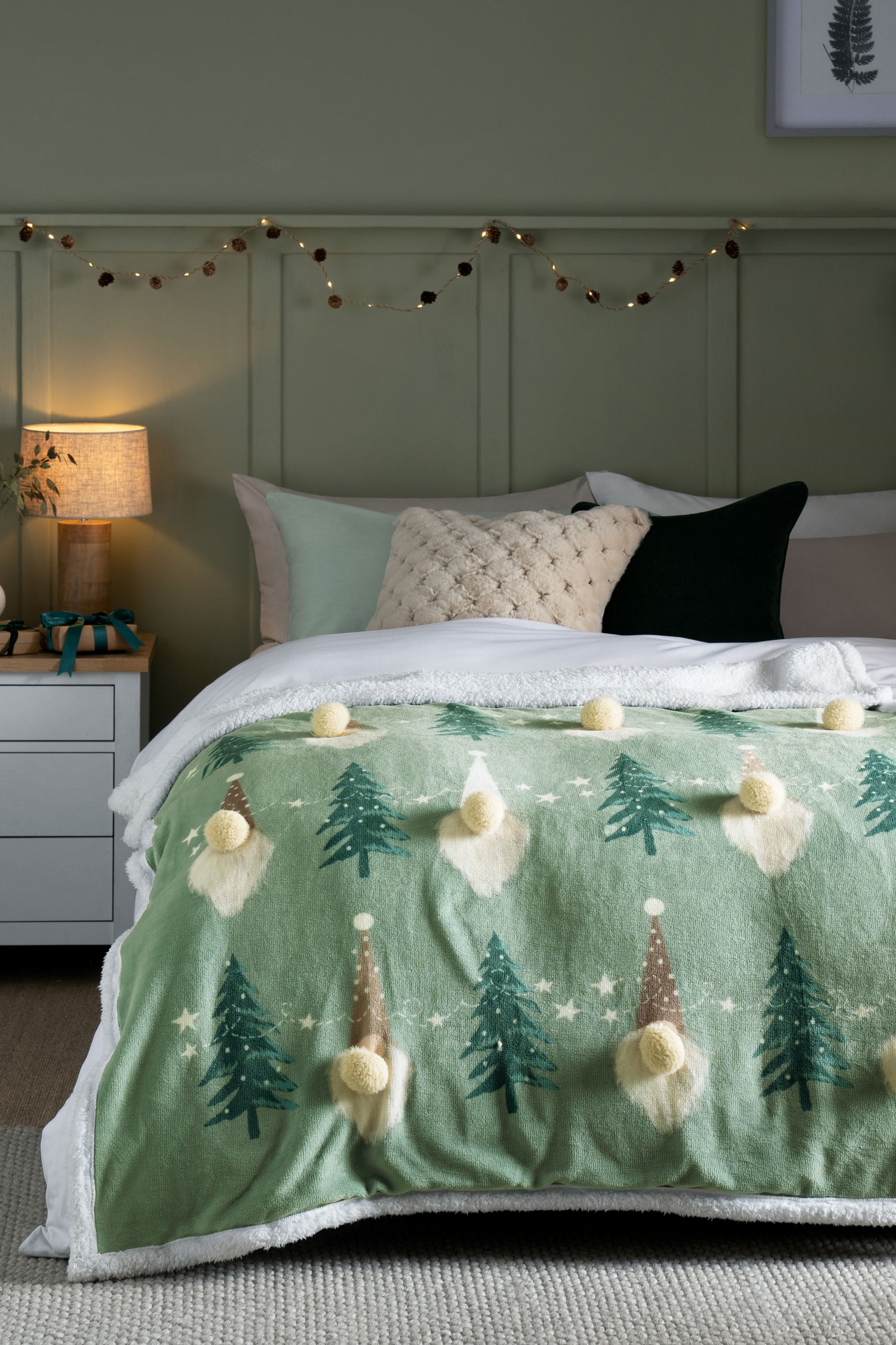 Next christmas throws best sale