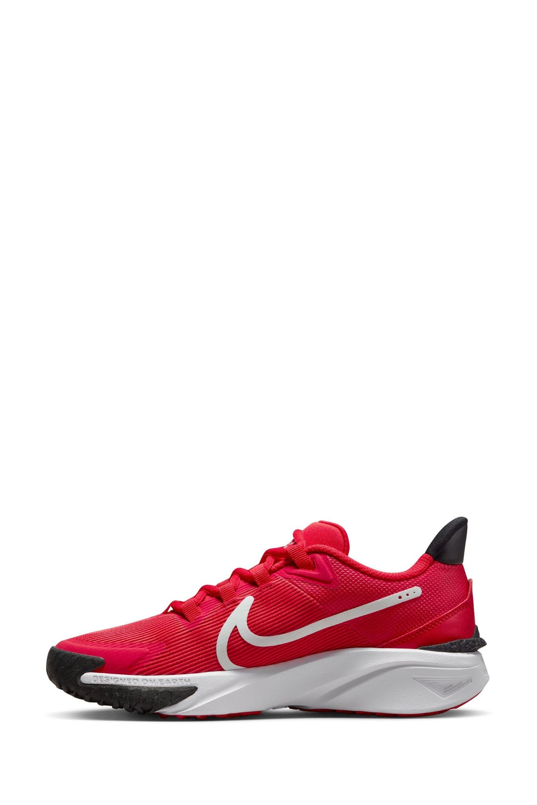Buy Nike Red Youth Star Runner 4 Trainers from Next Luxembourg