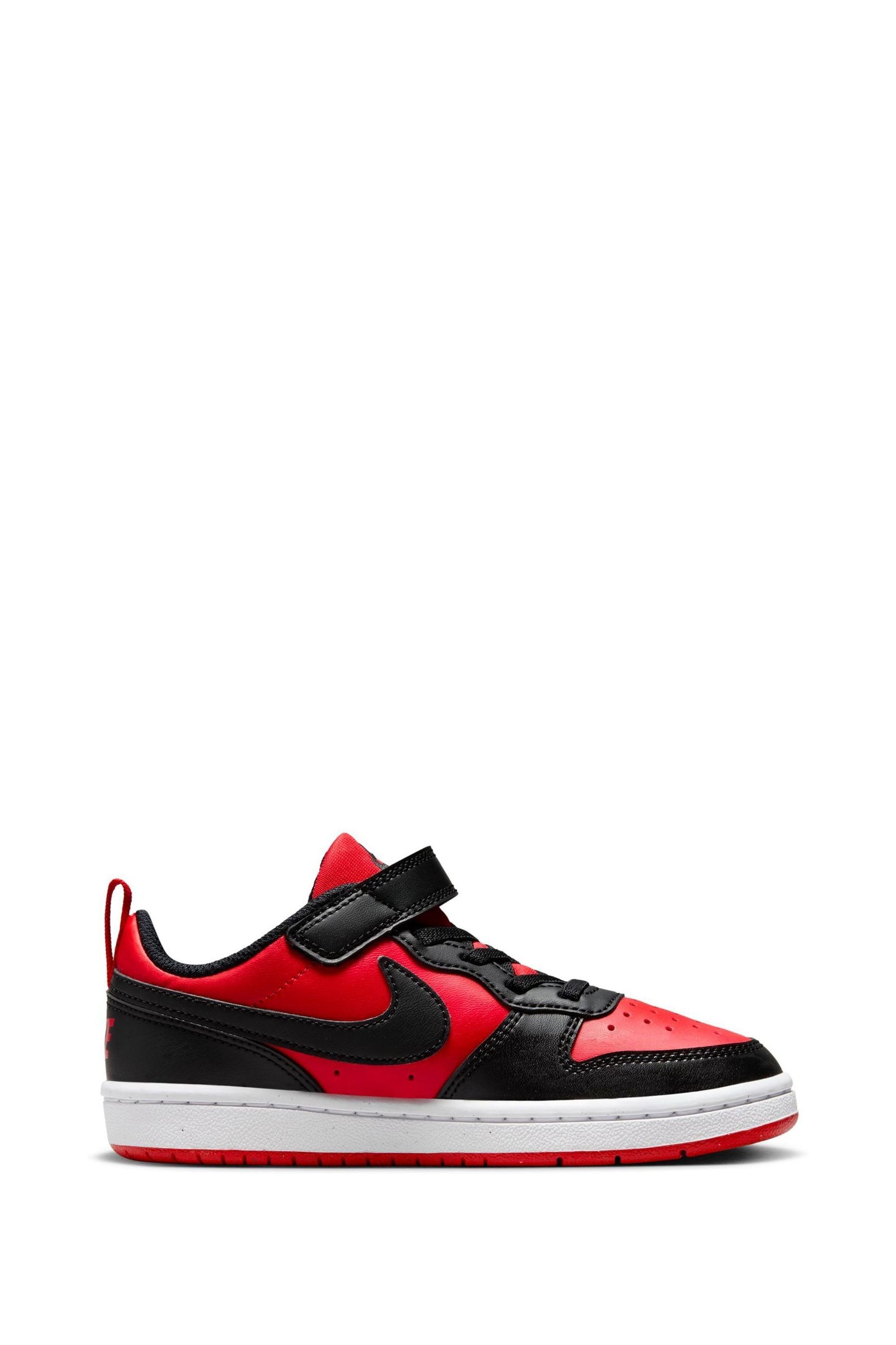 Buy Nike Red Black Junior Court Borough Low Recraft Trainers from the Next UK online shop
