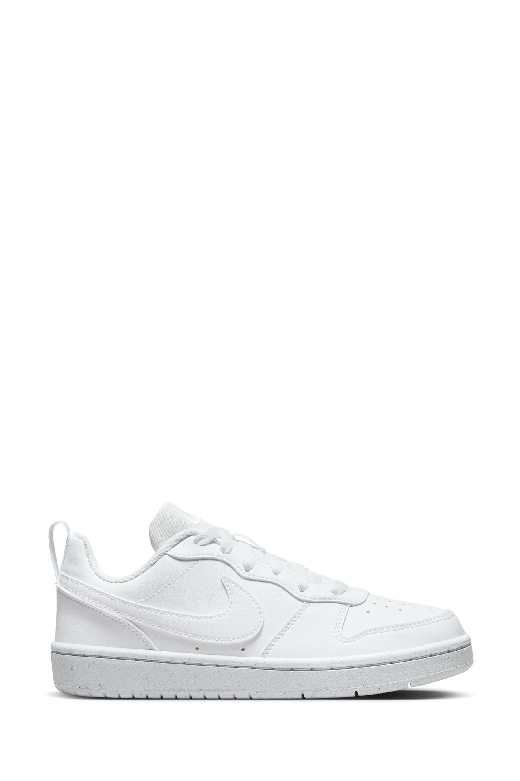 Nike white borough sneakers store