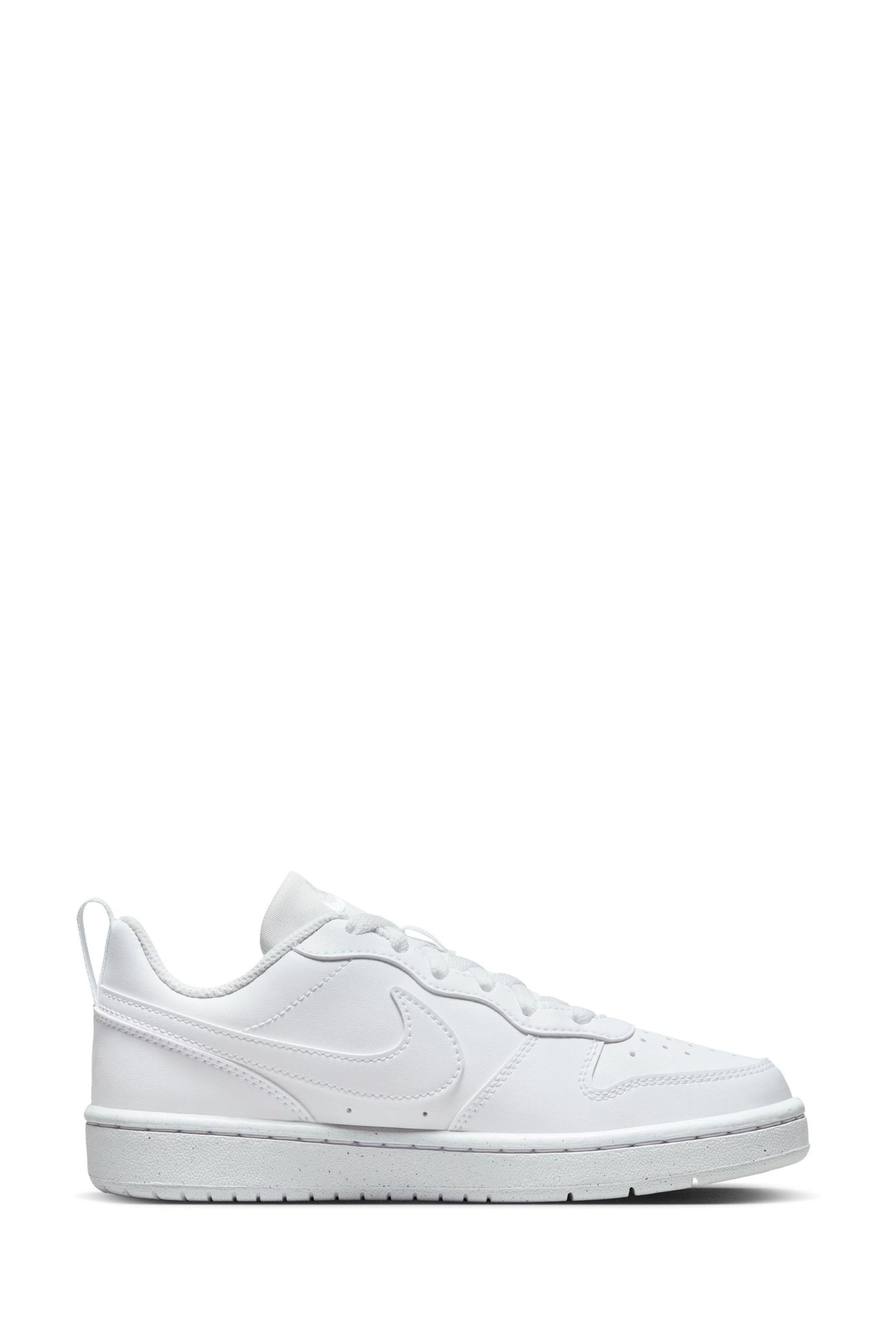 Buy Nike White Youth Court Borough Low Recraft Trainers from the Next UK online shop