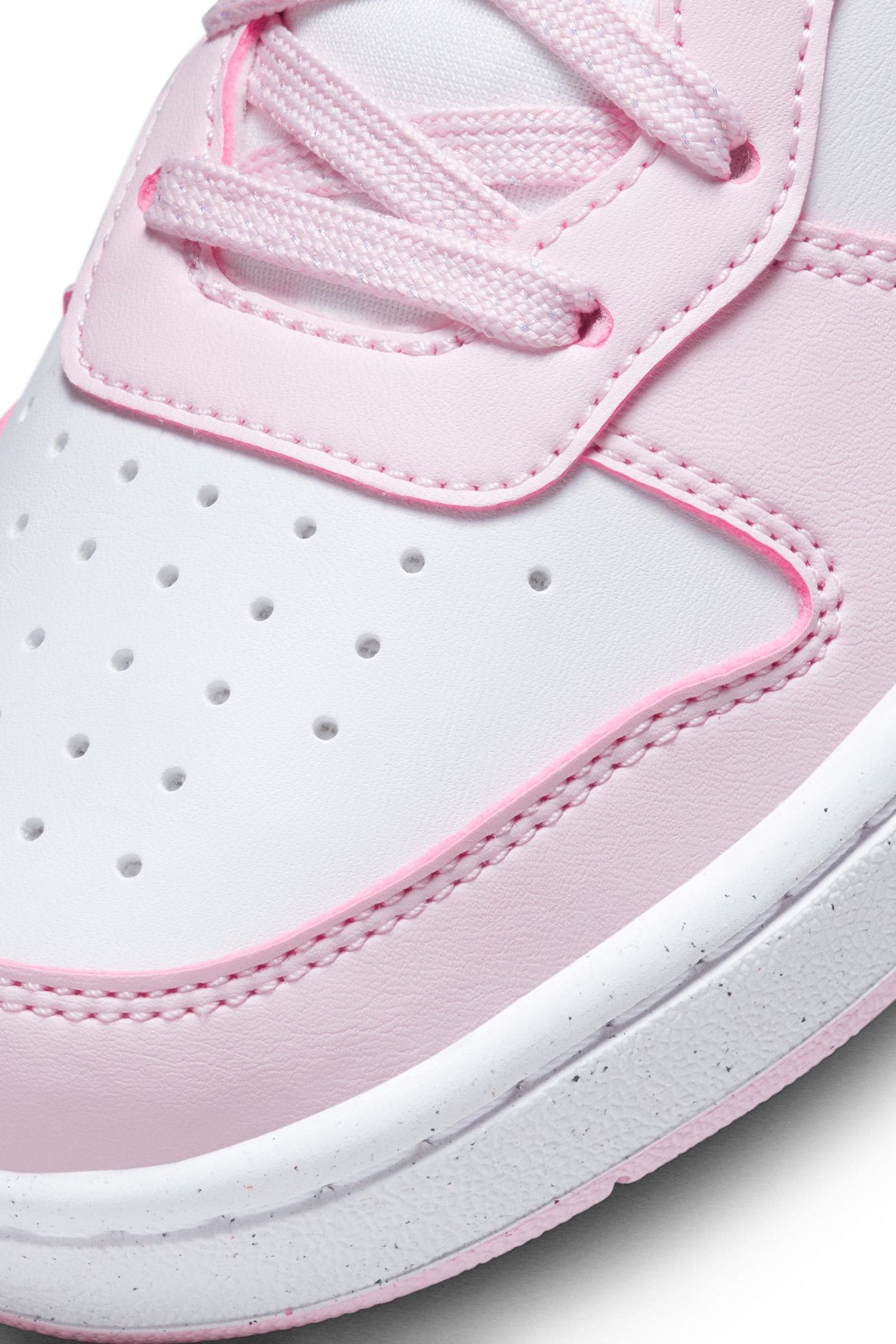Nike court borough low pink hotsell