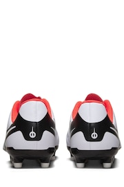Nike White Jr Tiempo Legend 10 Club Multi Ground Football Boots - Image 6 of 11