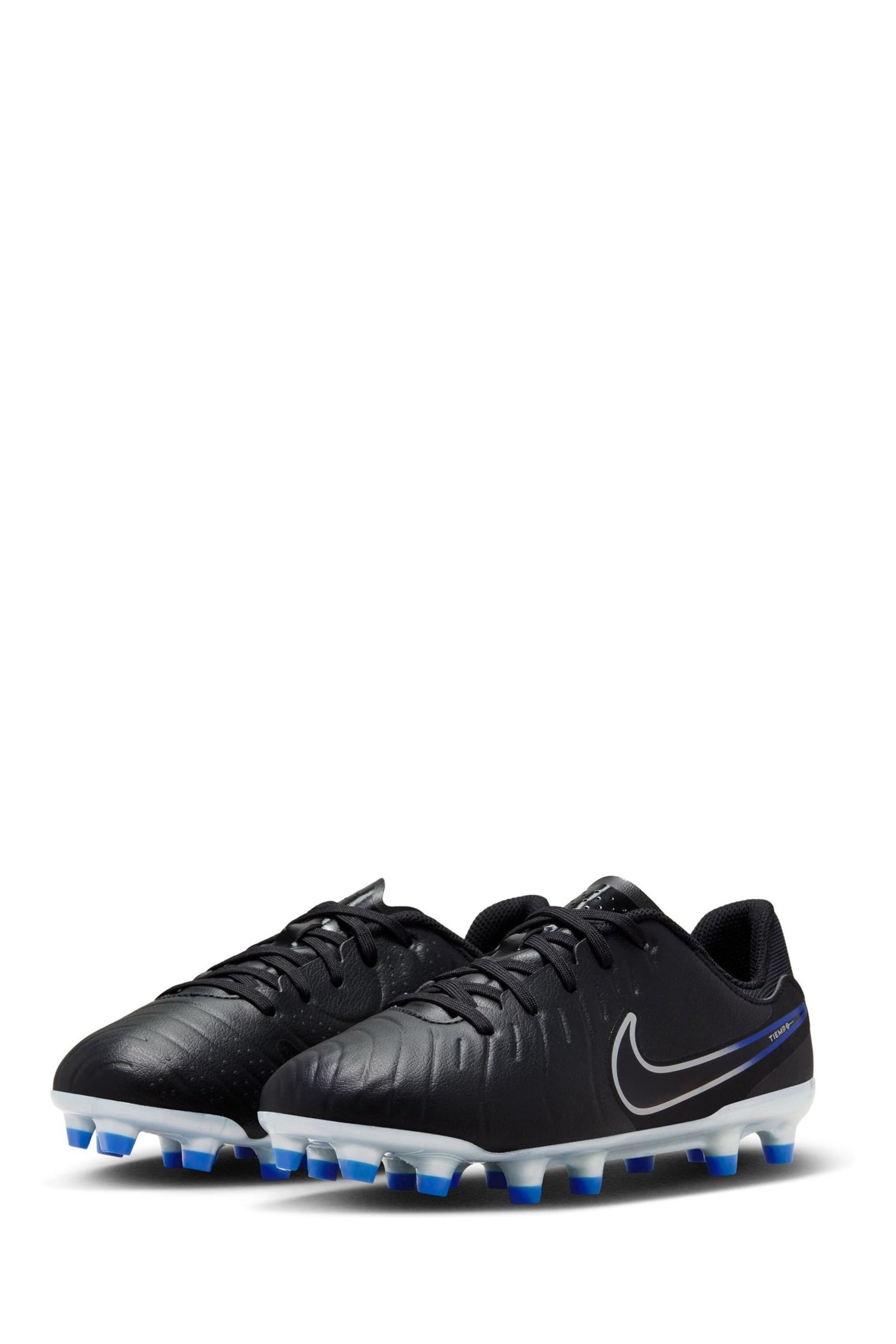 Nike Black Jr. Tiempo Legend 10 Academy Multi Ground Football Boots - Image 2 of 11