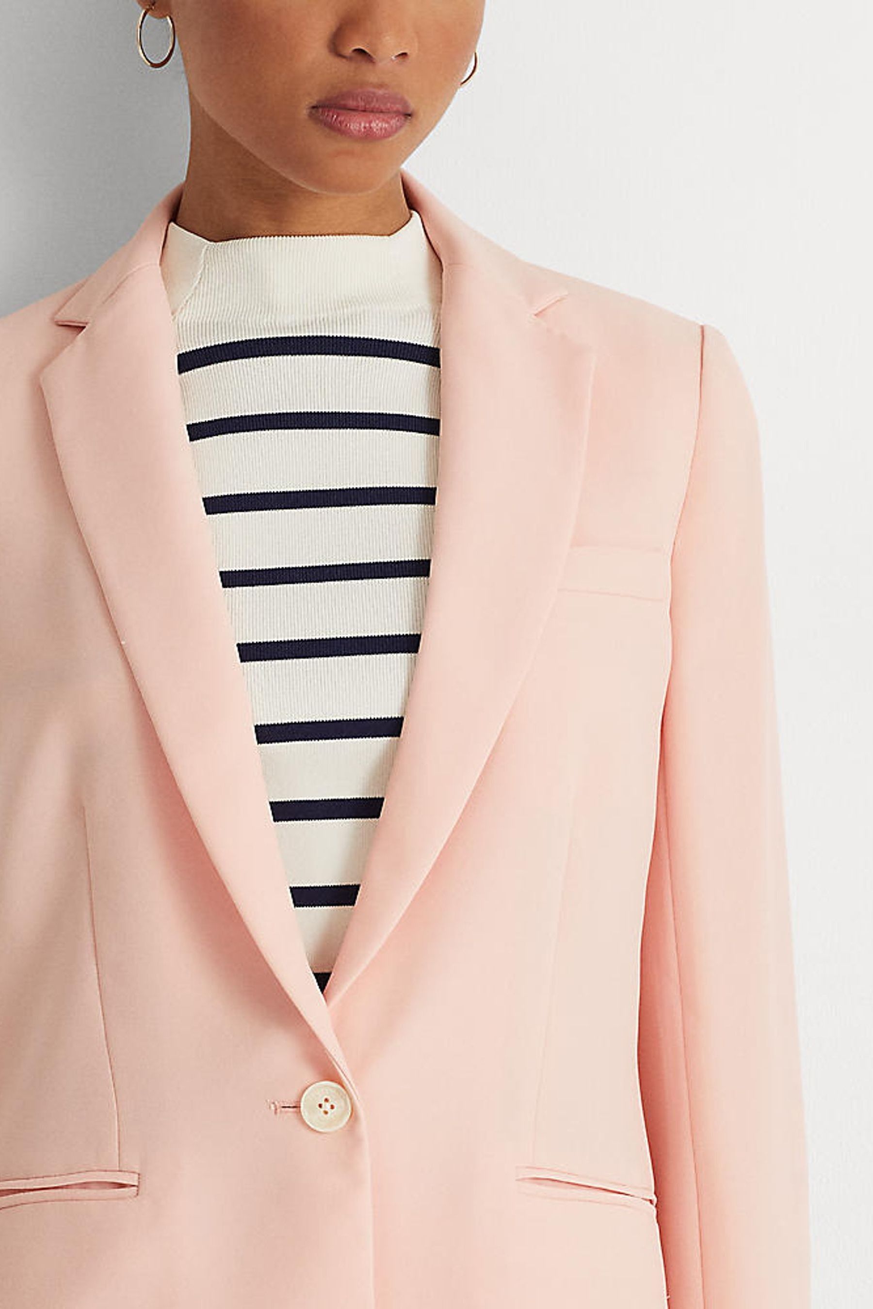 Ralph lauren pink blazer discount