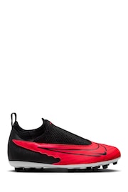 Nike Red Jr. Phantom Dynamic Artificial Ground Football Boots - Image 1 of 12