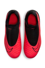 Nike Red Jr. Phantom Dynamic Artificial Ground Football Boots - Image 6 of 12