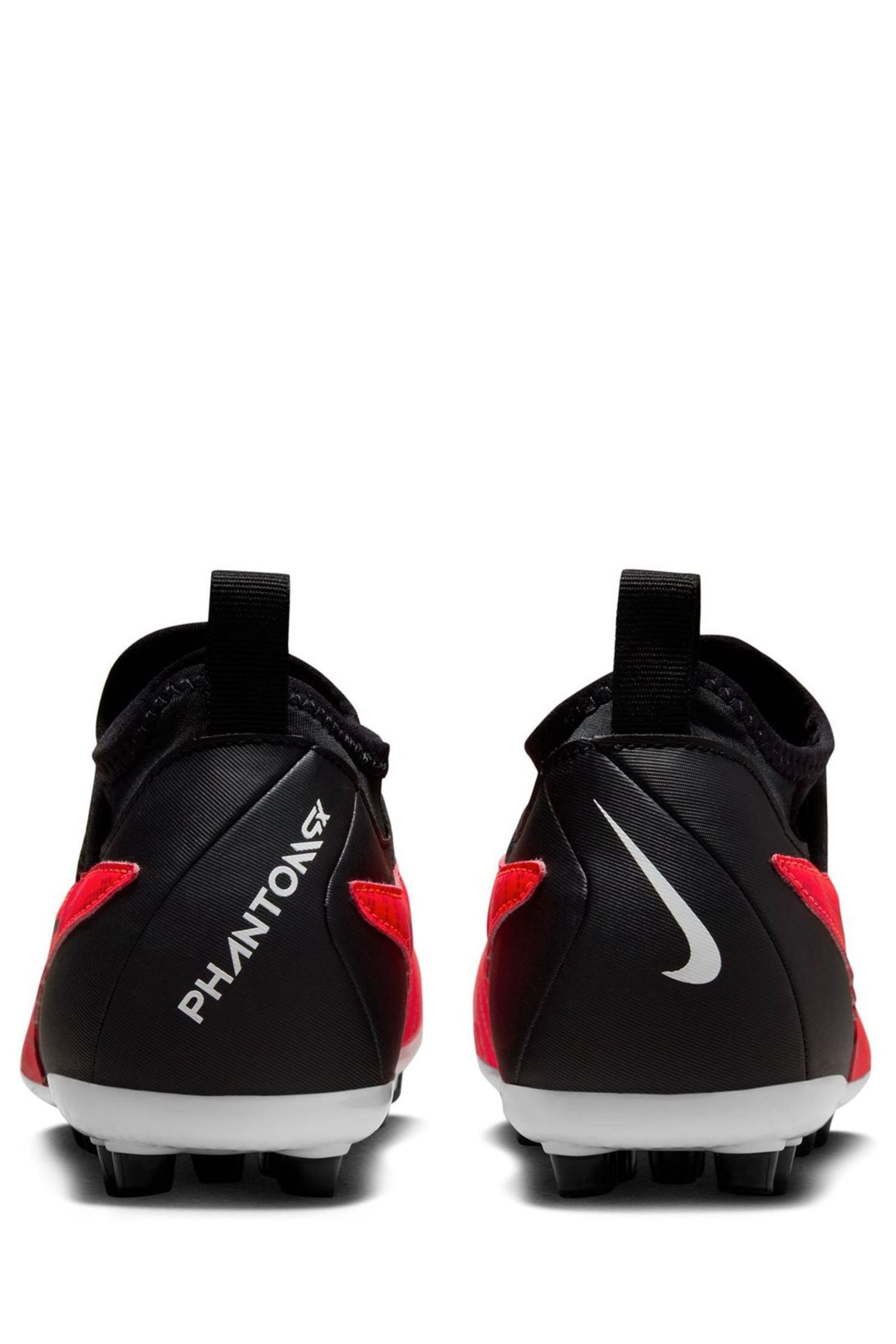 Nike Red Jr. Phantom Dynamic Artificial Ground Football Boots - Image 7 of 12