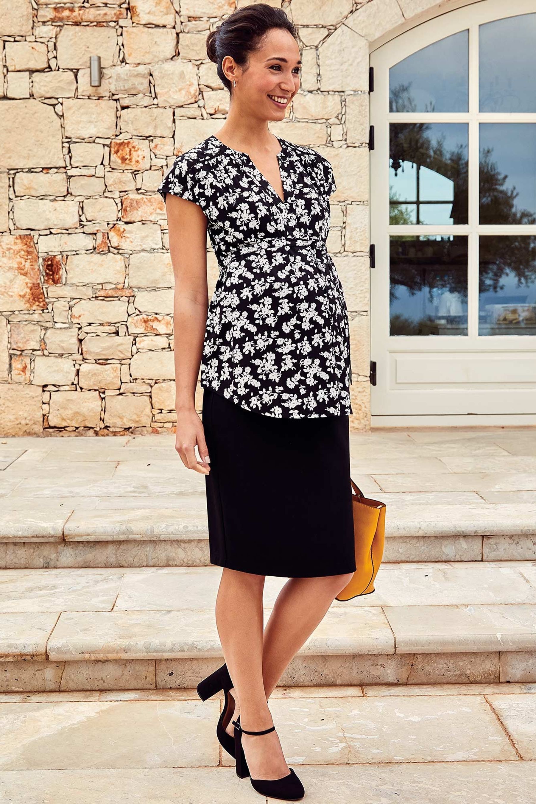 Noir maternity pencil skirt hot sale