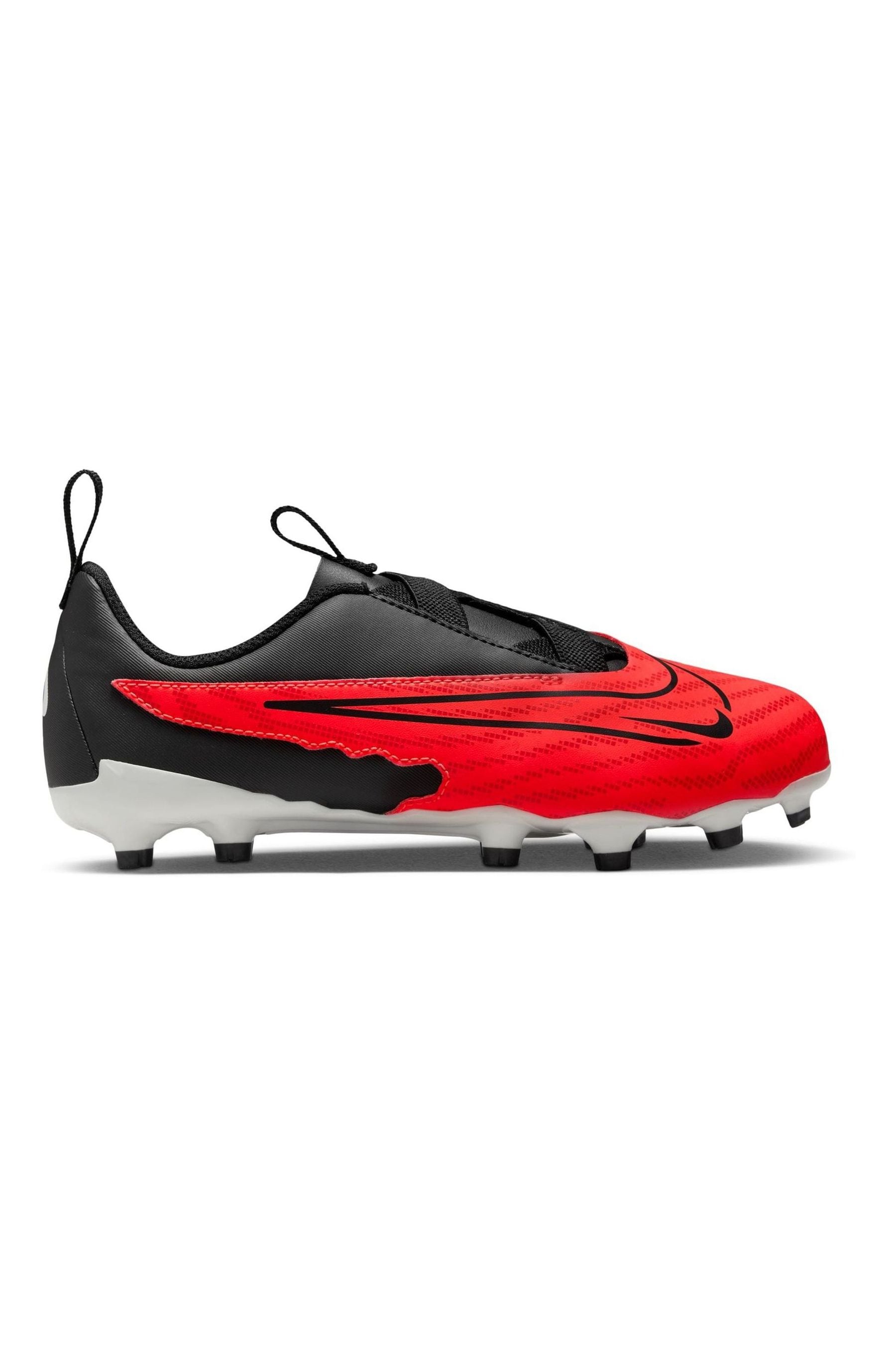 Buy Nike Red Kids Phantom Academy Firm Ground Football Boots from Next Luxembourg