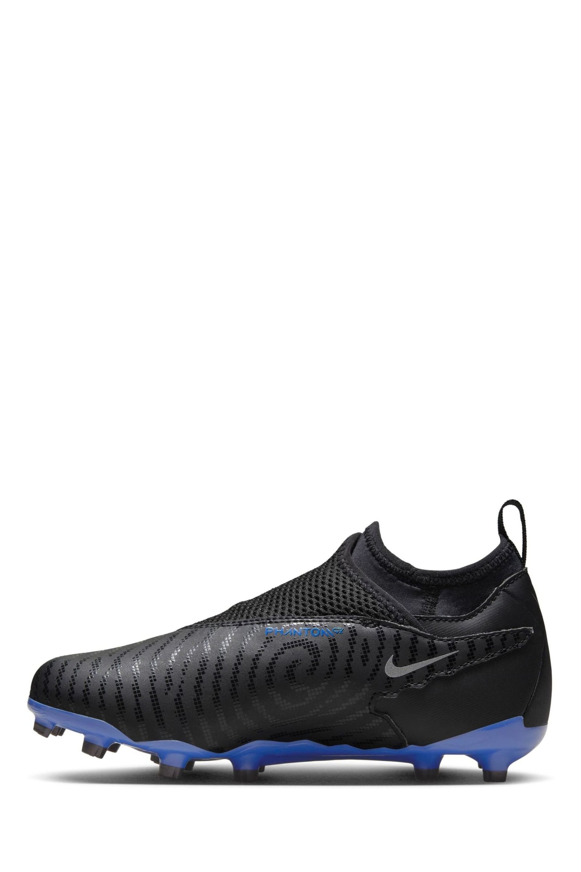 Nike Black Jr. Phantom Academy Firm Ground Football Boots - Image 2 of 10