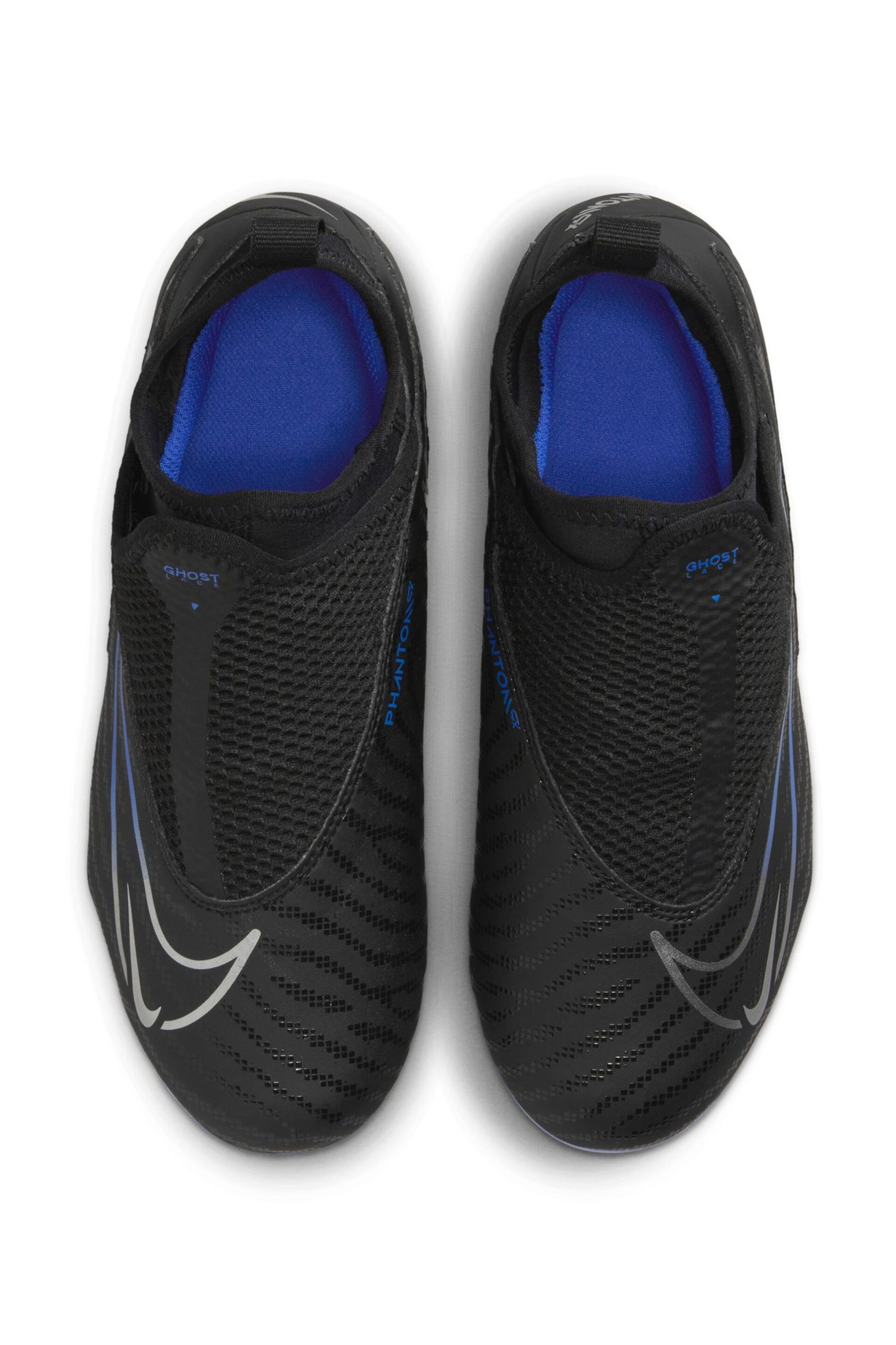 Nike Black Jr. Phantom Academy Firm Ground Football Boots - Image 5 of 10