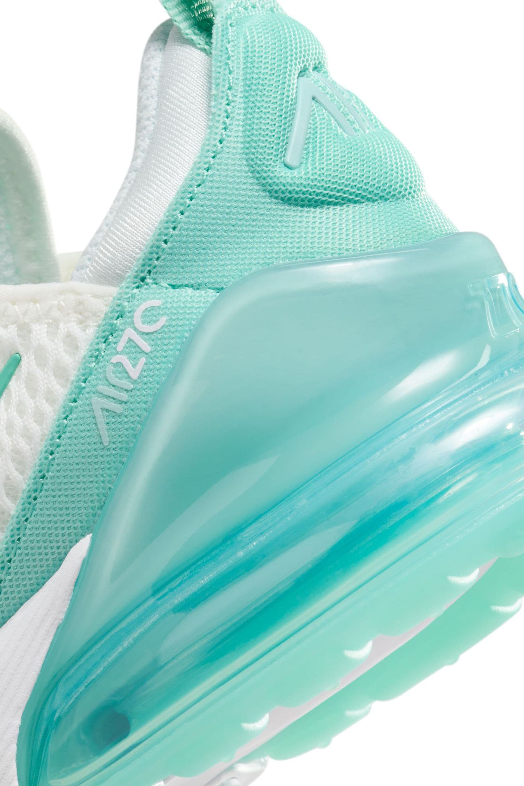 Nike air 270 womens mint green top