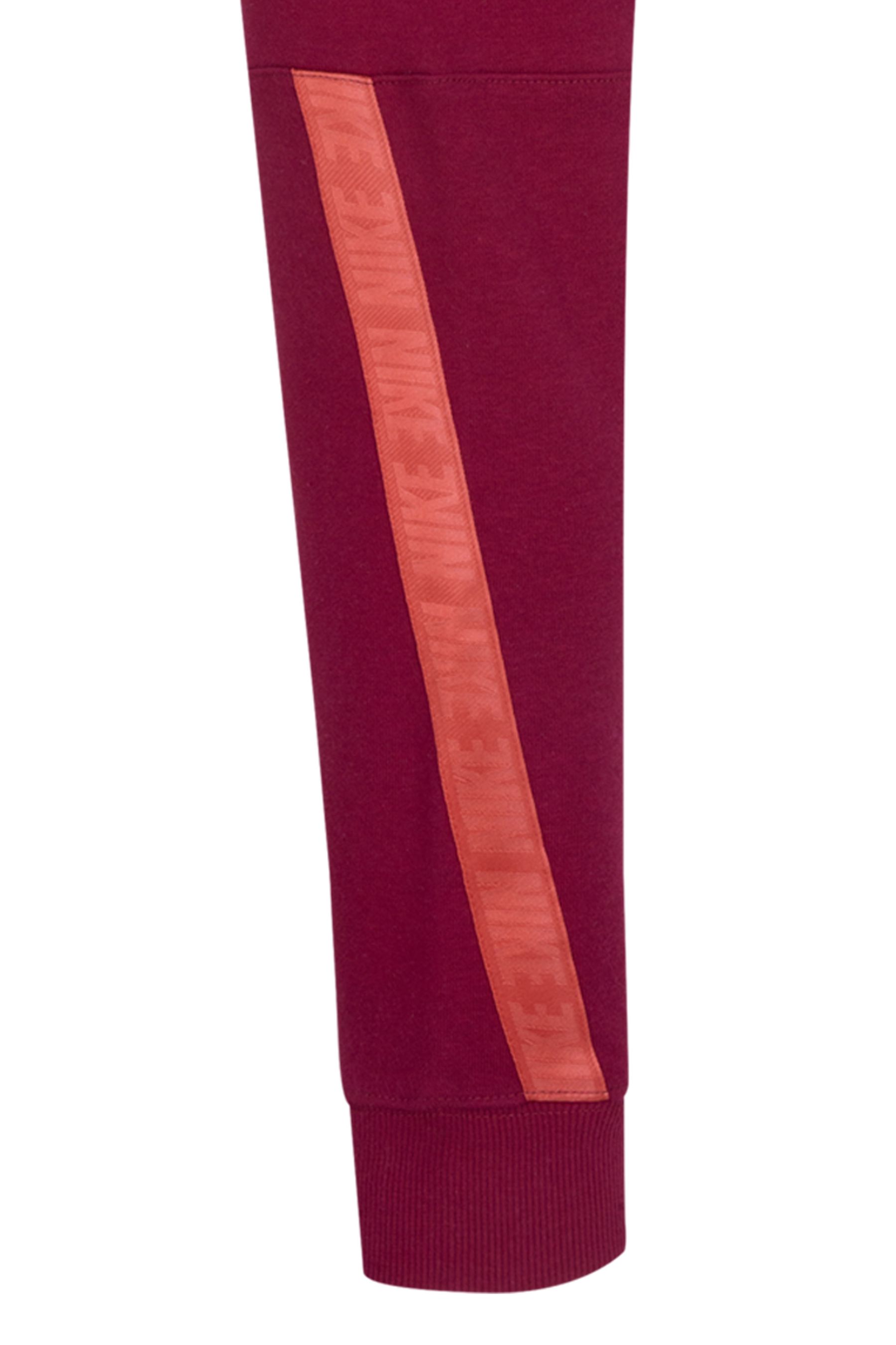 Buy Nike Burgundy Red Little Kids Fleece Tape Tracksuit from Next Luxembourg