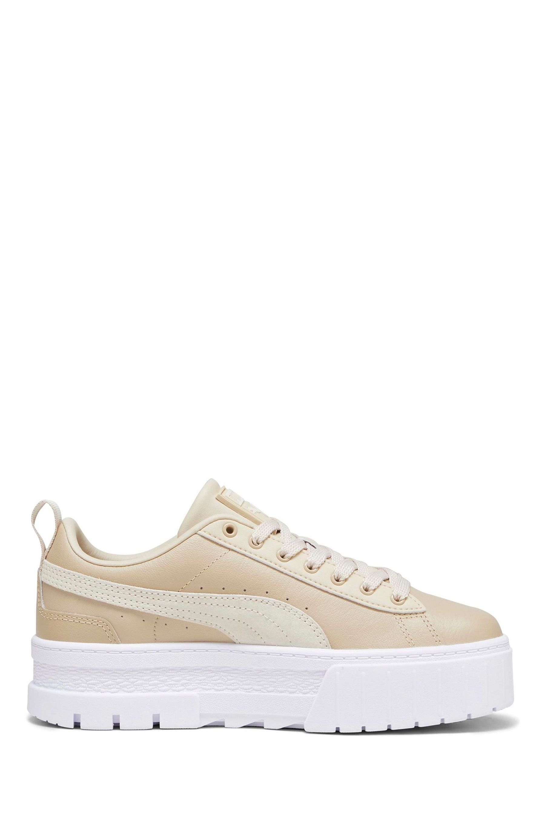Puma tan trainers shop