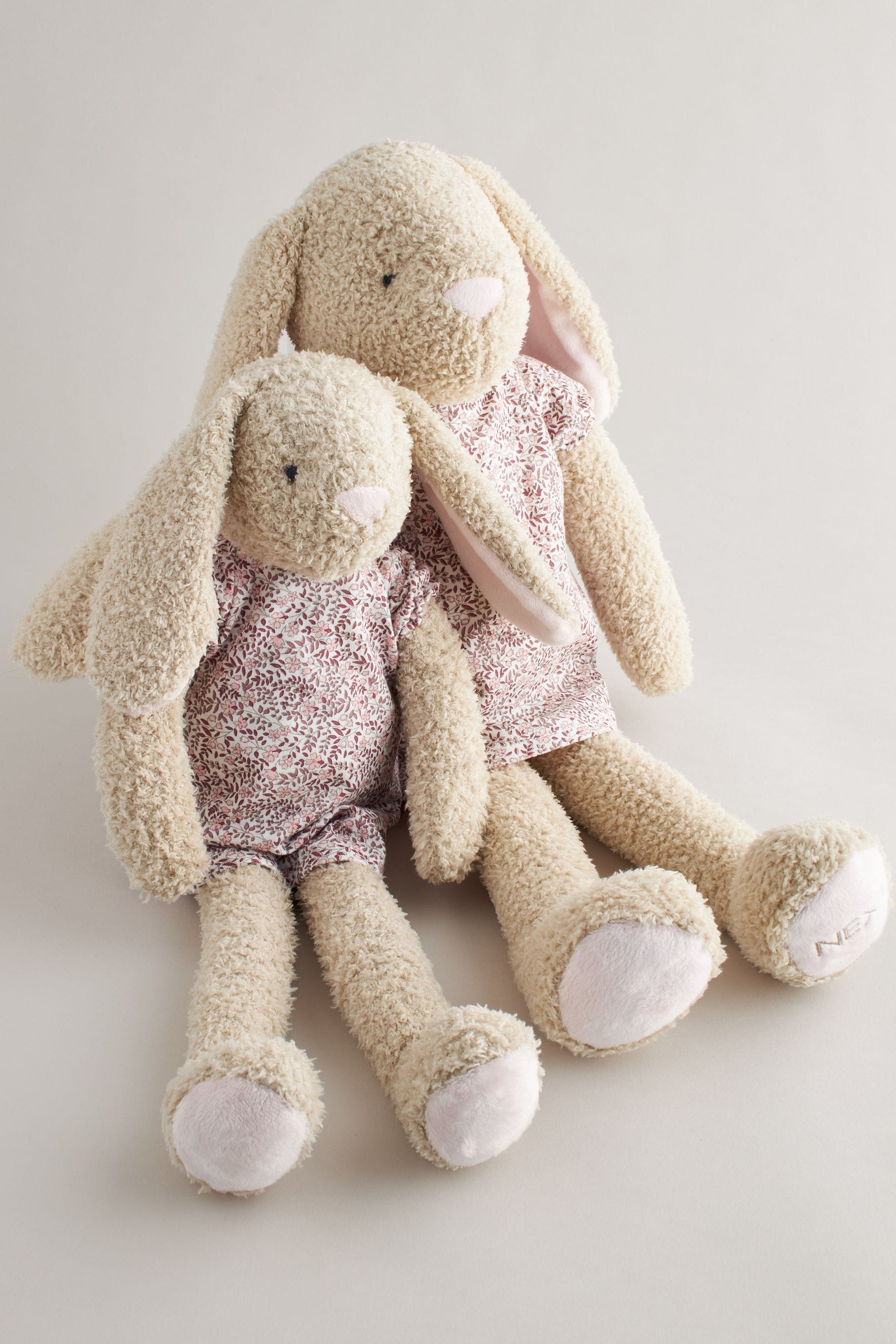 Buy Brown Bunny In A Dress Toy from Next Luxembourg