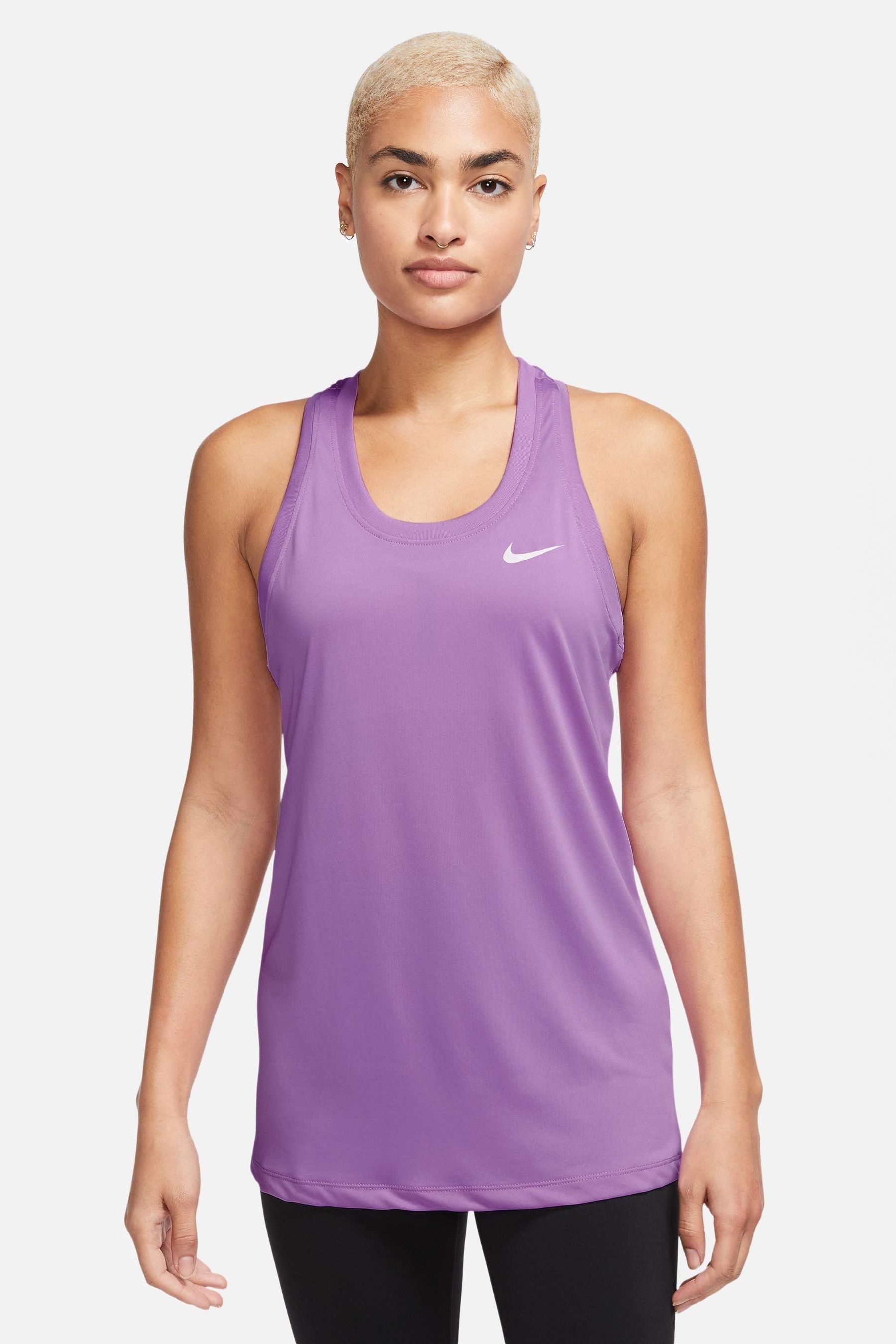 Nike purple tank best sale