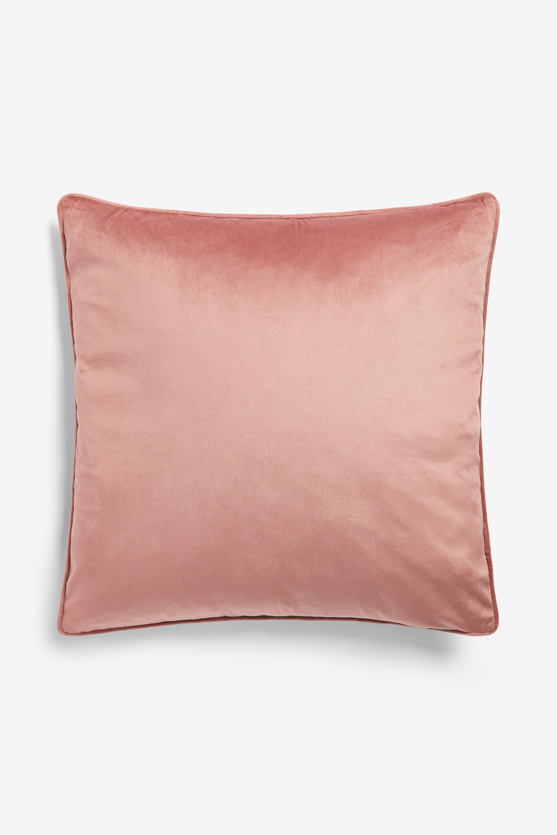 Buy Blush Pink 59 x 59cm Matte Velvet Cushion from Next Canada