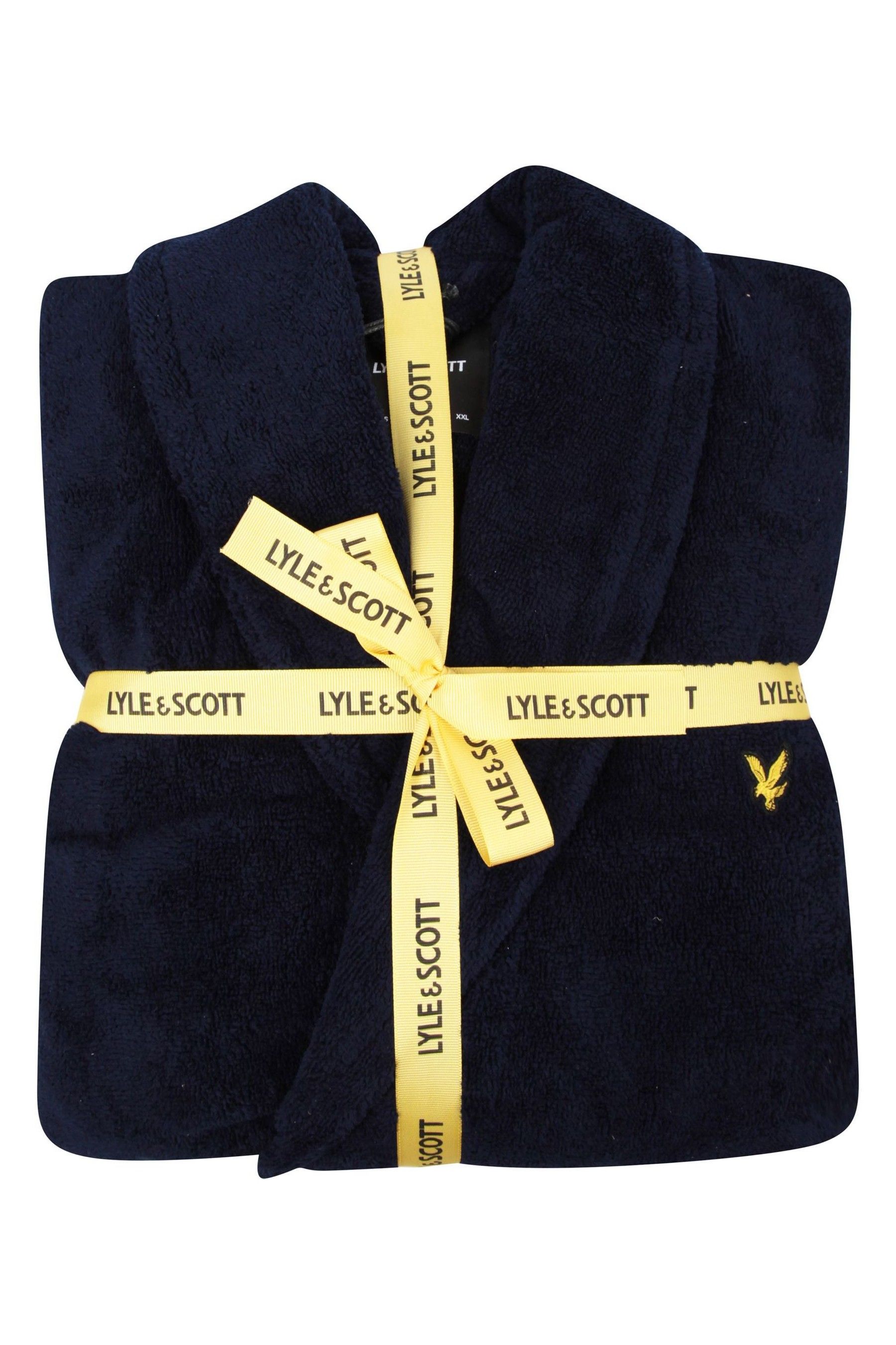 Buy Lyle Scott Blue Lyle Scott Lucas Bathrobe from the Next UK online shop