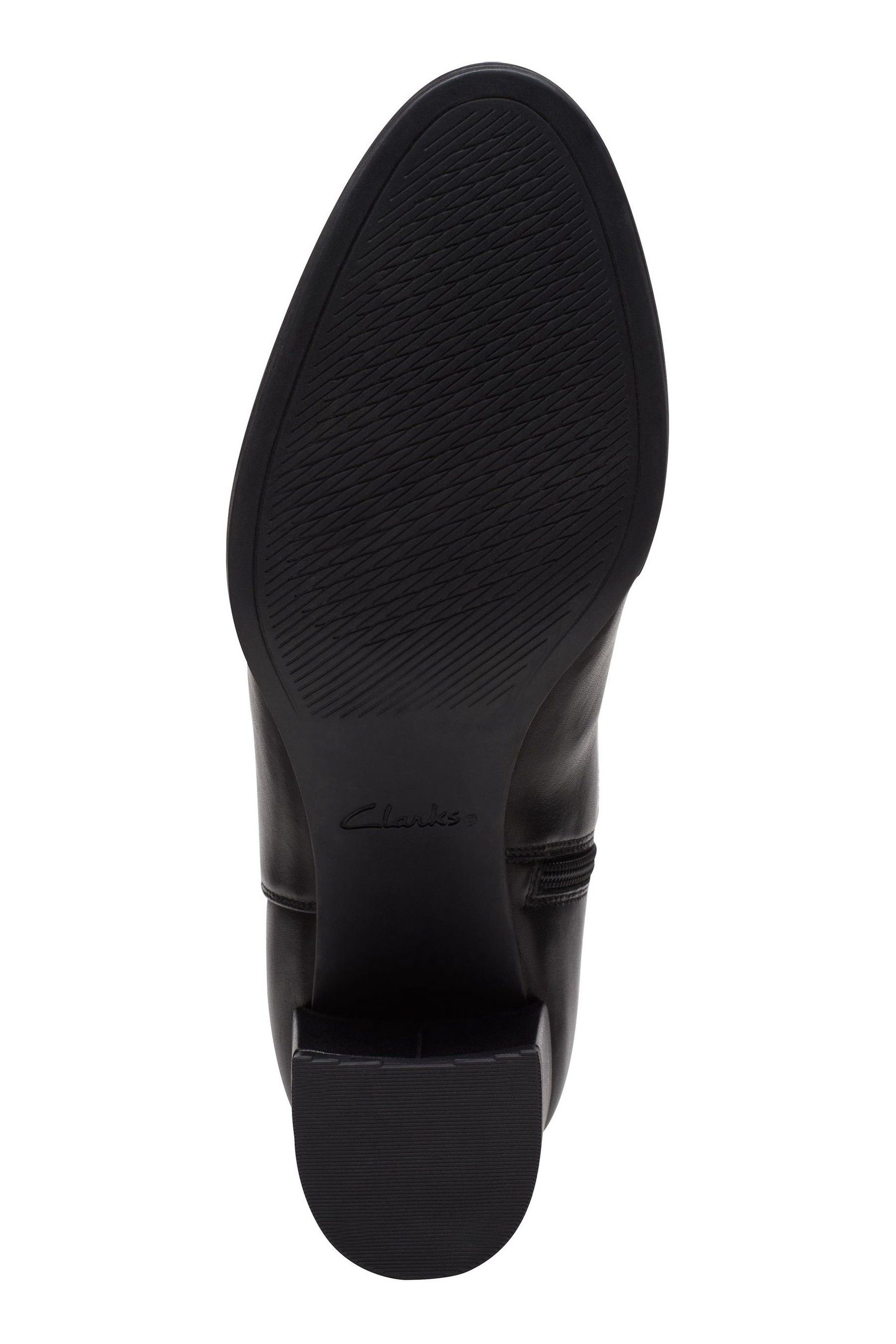 Buy Clarks Black Leather Freva 55 Stretch Boots from the Next UK online shop