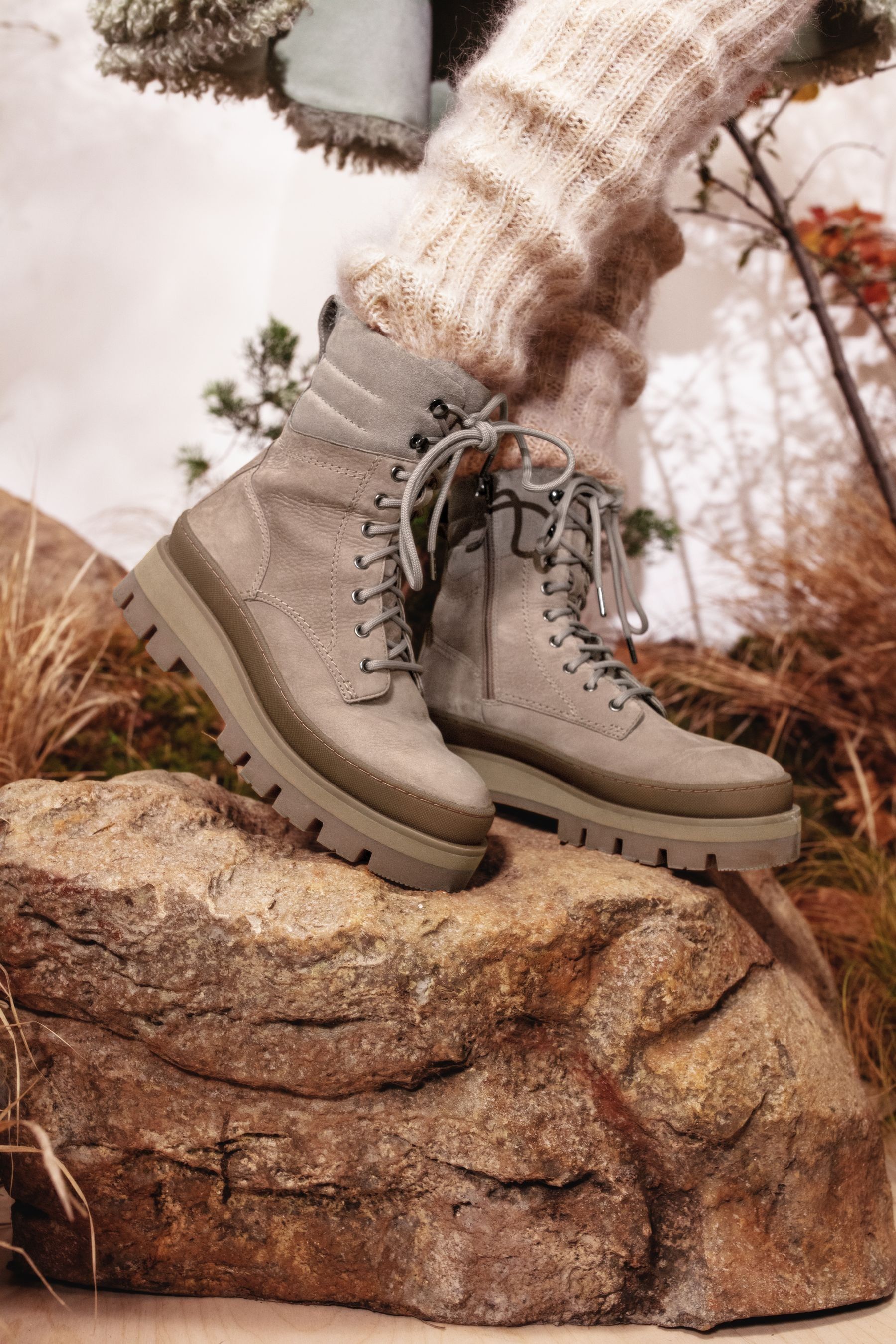 Clarks lace up boots hotsell