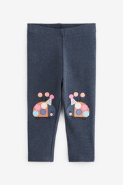 Navy Ladybird Embroidered Leggings (3mths-7yrs) - Image 5 of 6