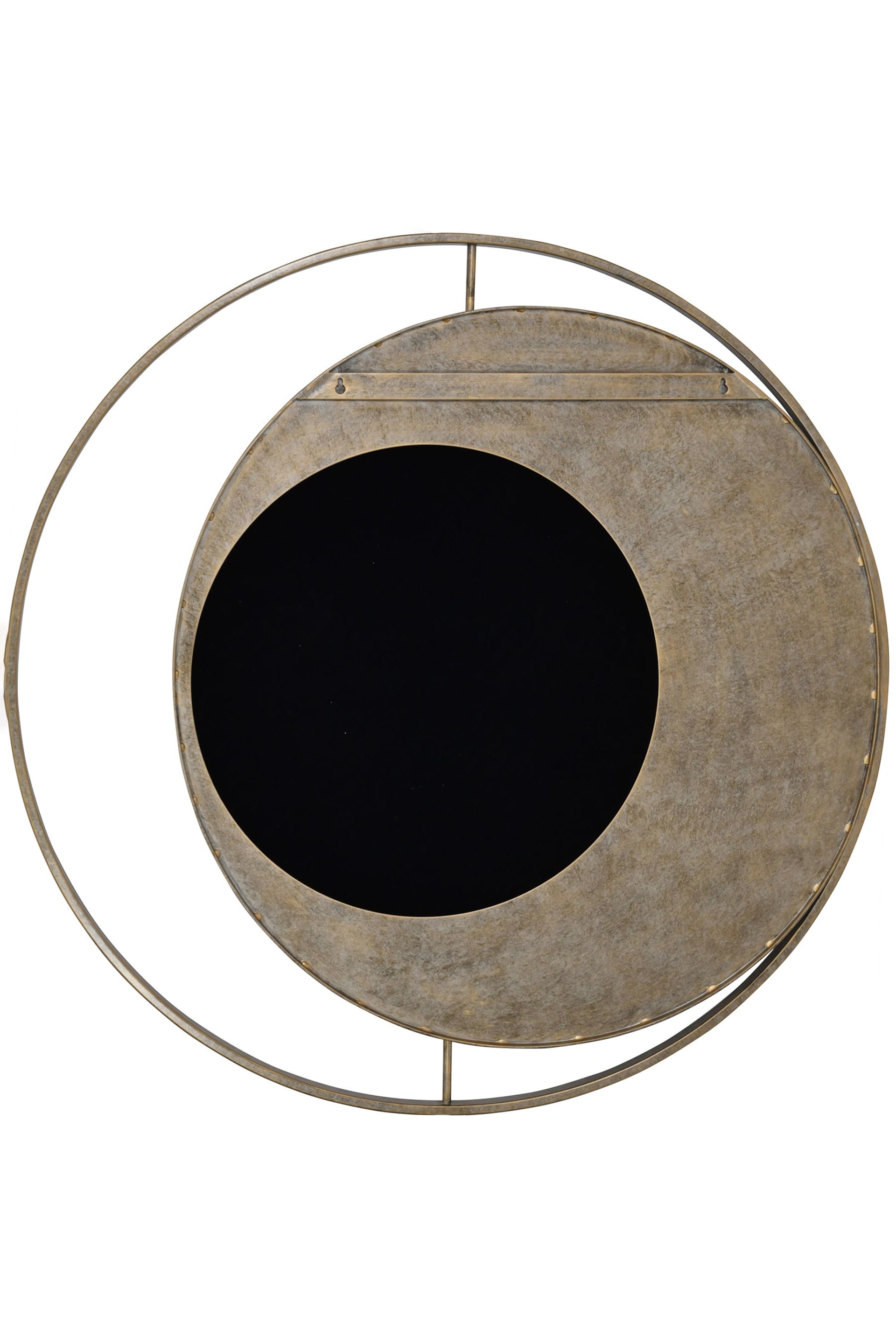 Libra Gold Concentric Circles Iron Mirror 100cm - Image 3 of 3