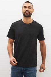 Ted Baker Grey Crew Neck T-Shirts 3 Pack - Image 4 of 9
