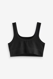 Black Seamfree Crop Top 1 Pack (7-16yrs) - Image 2 of 3