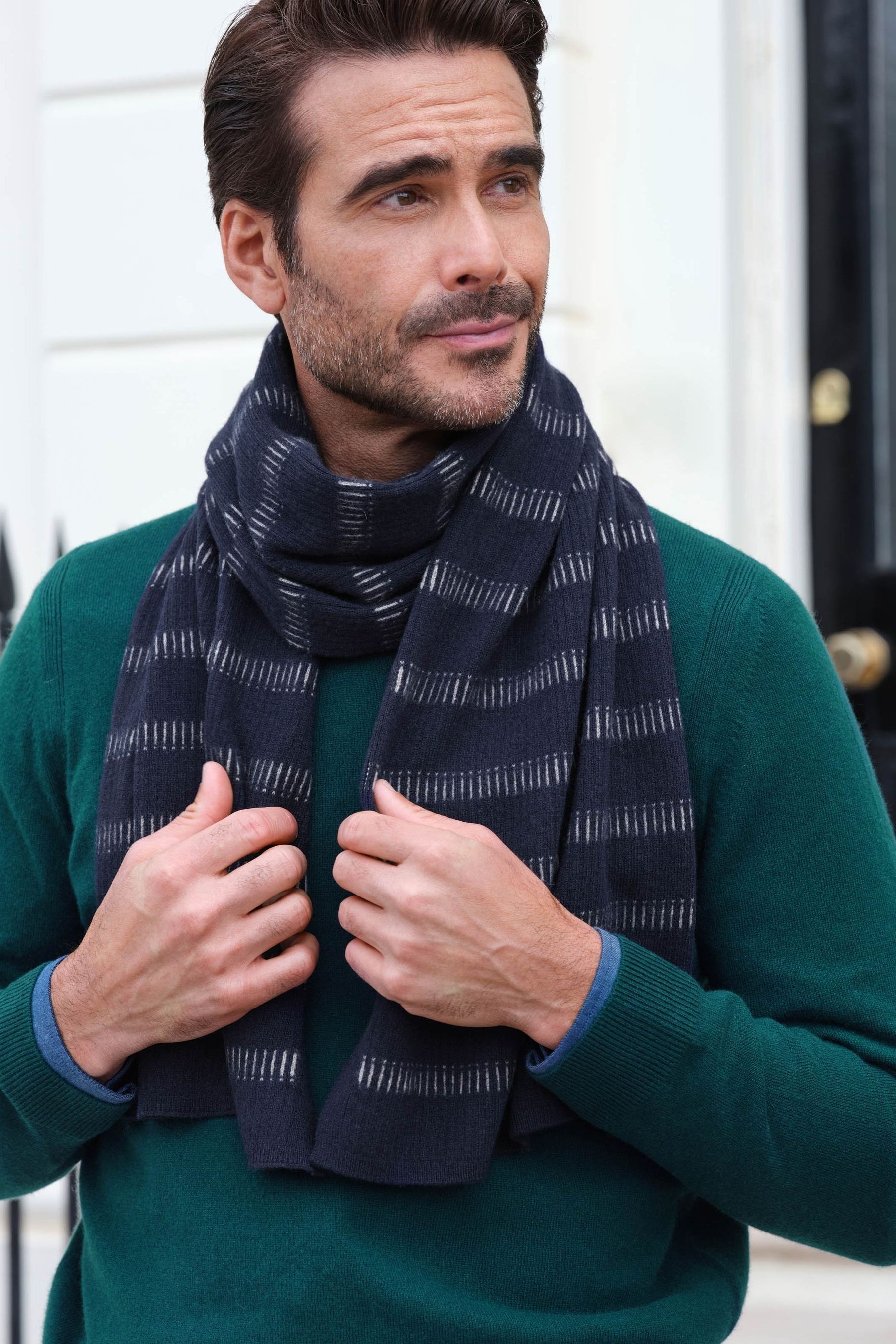 Mens scarf online shopping deals