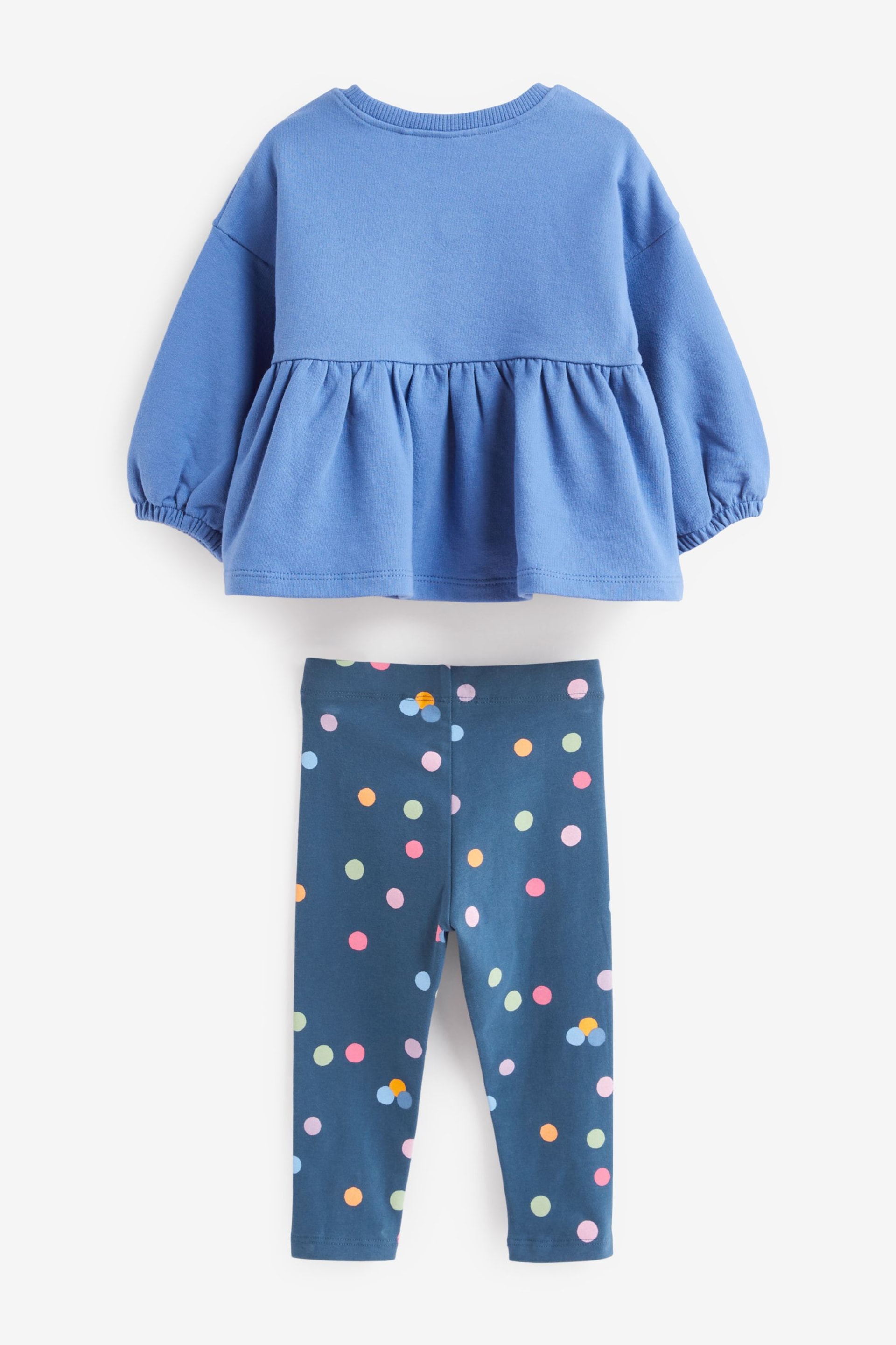 Navy Rainbow Top and Legging Set (3mths-7yrs) - Image 6 of 6