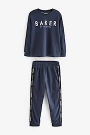 Baker by Ted Baker Navy Pyjamas Set - Image 5 of 8