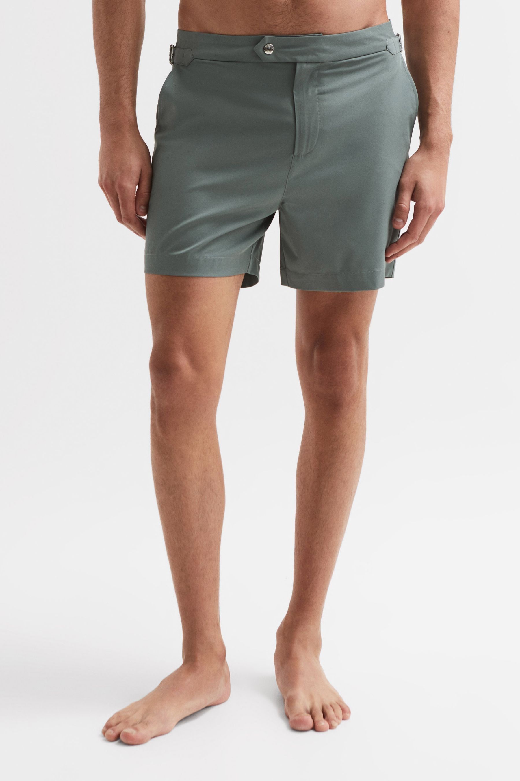 Swim shorts with side adjusters 2025