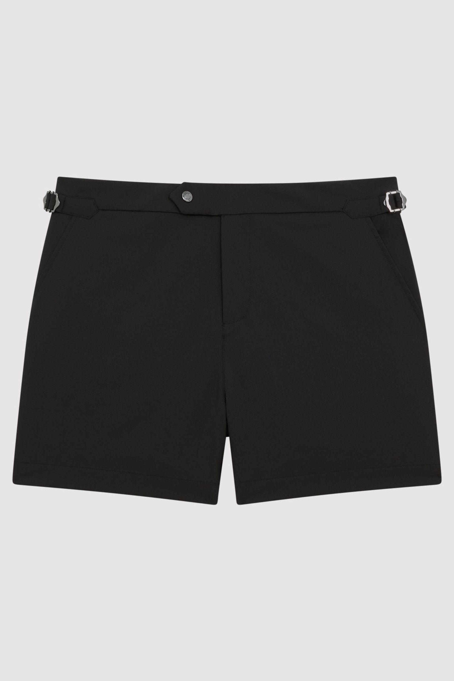 Swim shorts with side adjusters on sale