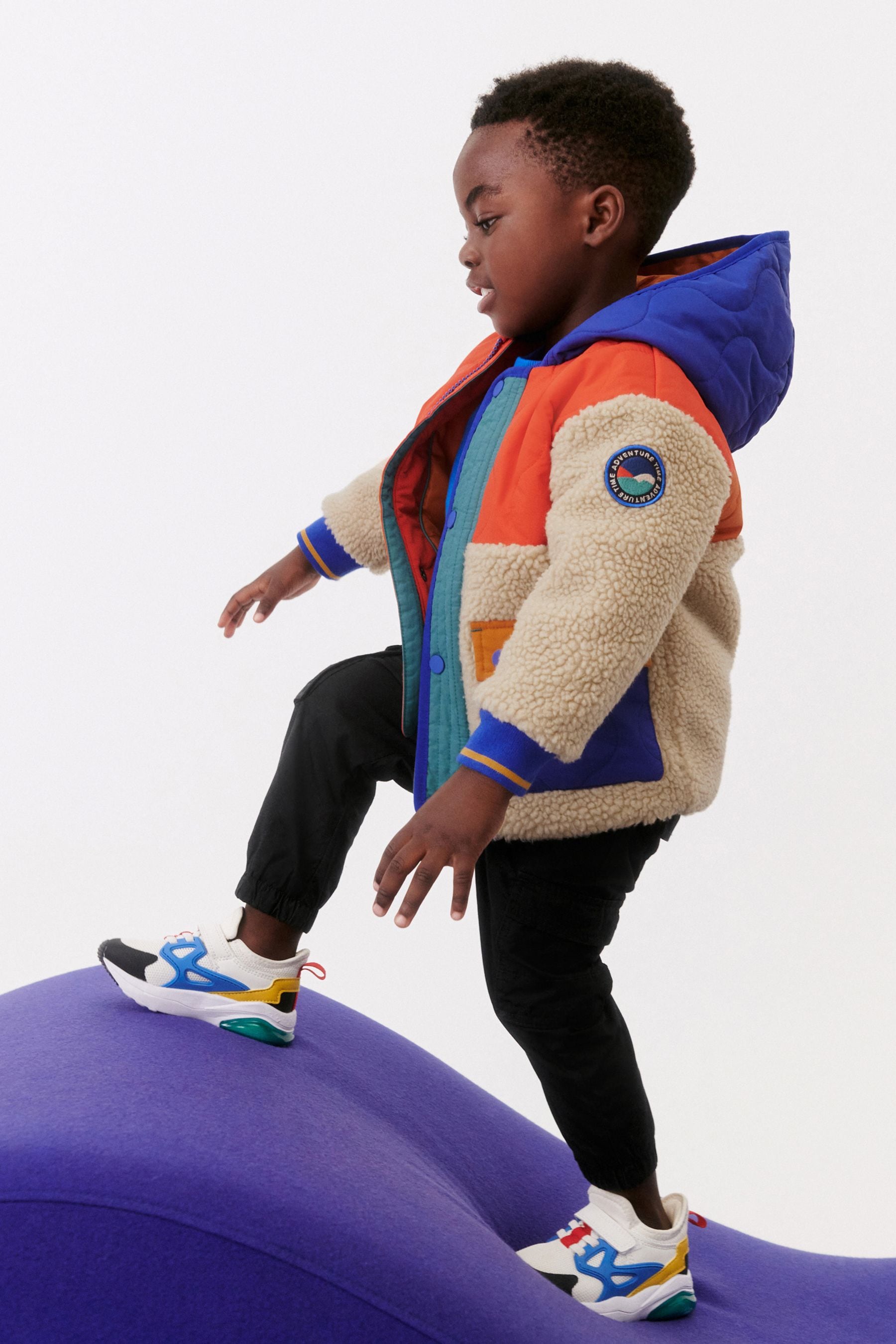 Borg teddy jacket top