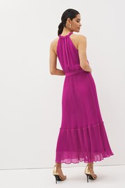 Emme Marella Pink Sleevless Draped Maxi Dress - Image 2 of 5