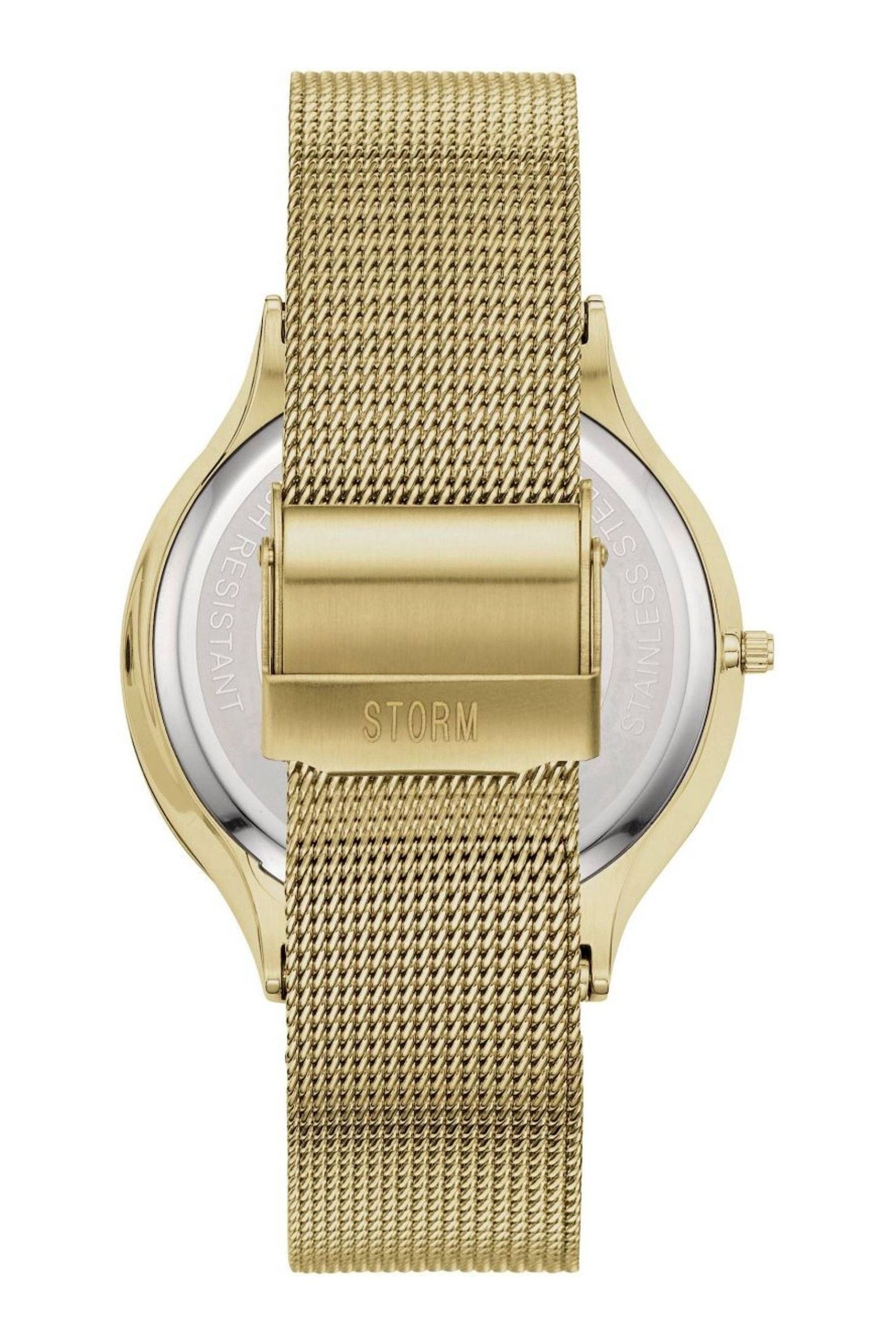 Buy Storm Gents Gold Tone Terelo Watch from the Next UK online shop