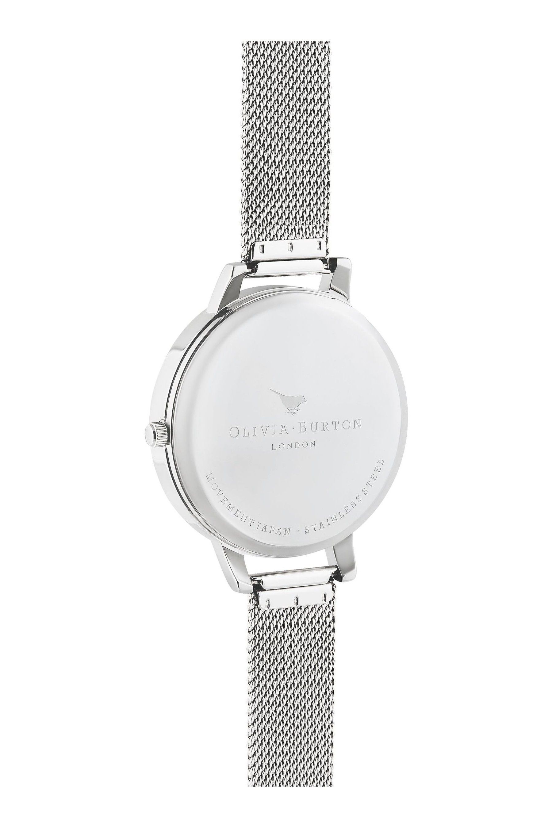 Buy Olivia Burton Ladies Silver Tone Sunlight Florals Watch from the Next UK online shop