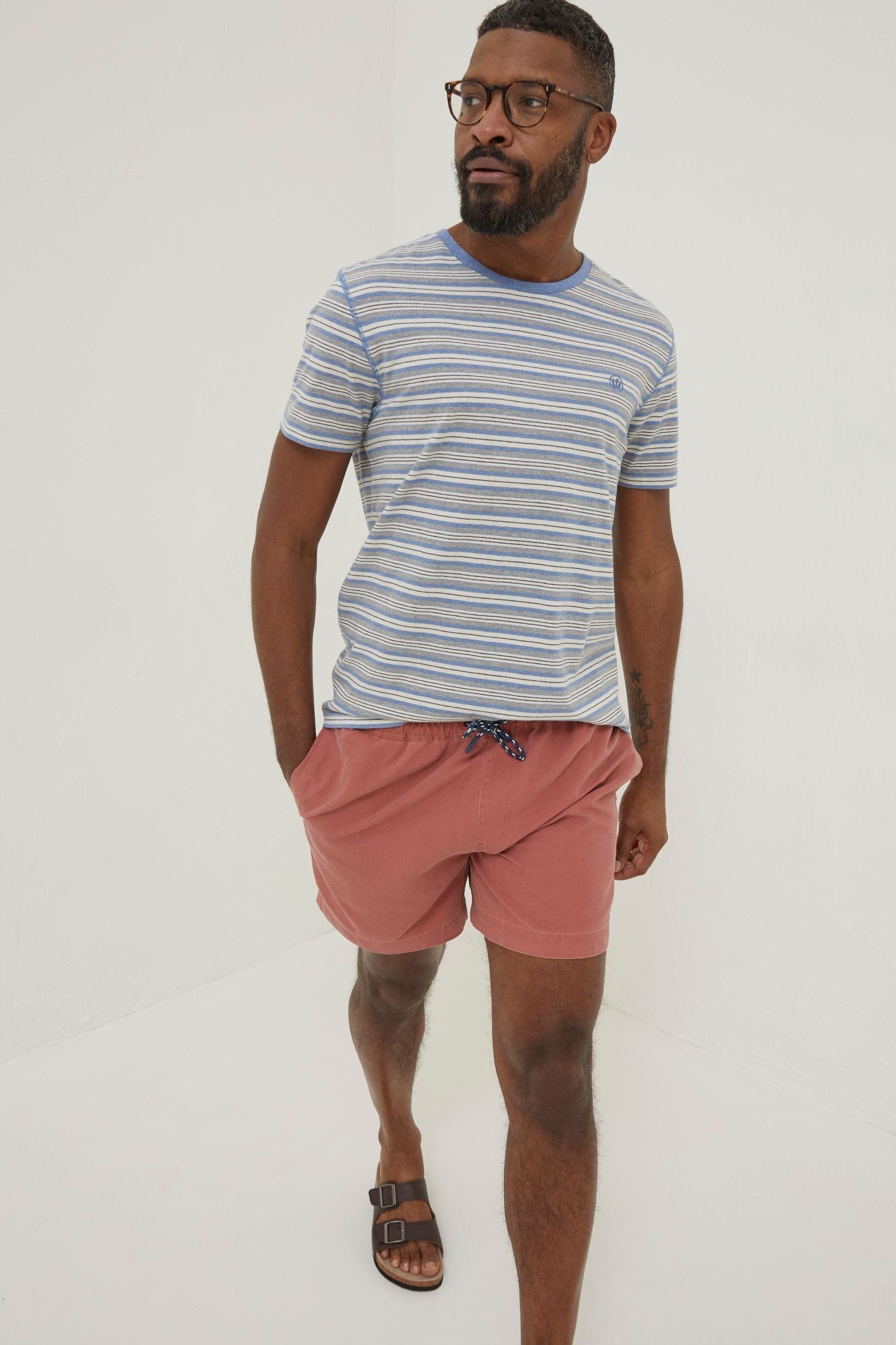 Buy FatFace Trevose Plain Swim Shorts from Next Luxembourg