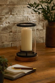 Black Bronx Hurricane Candle Holder - Image 1 of 5