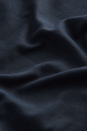 Navy Long Sleeve Ribbed Crew Neck Top - Image 7 of 7