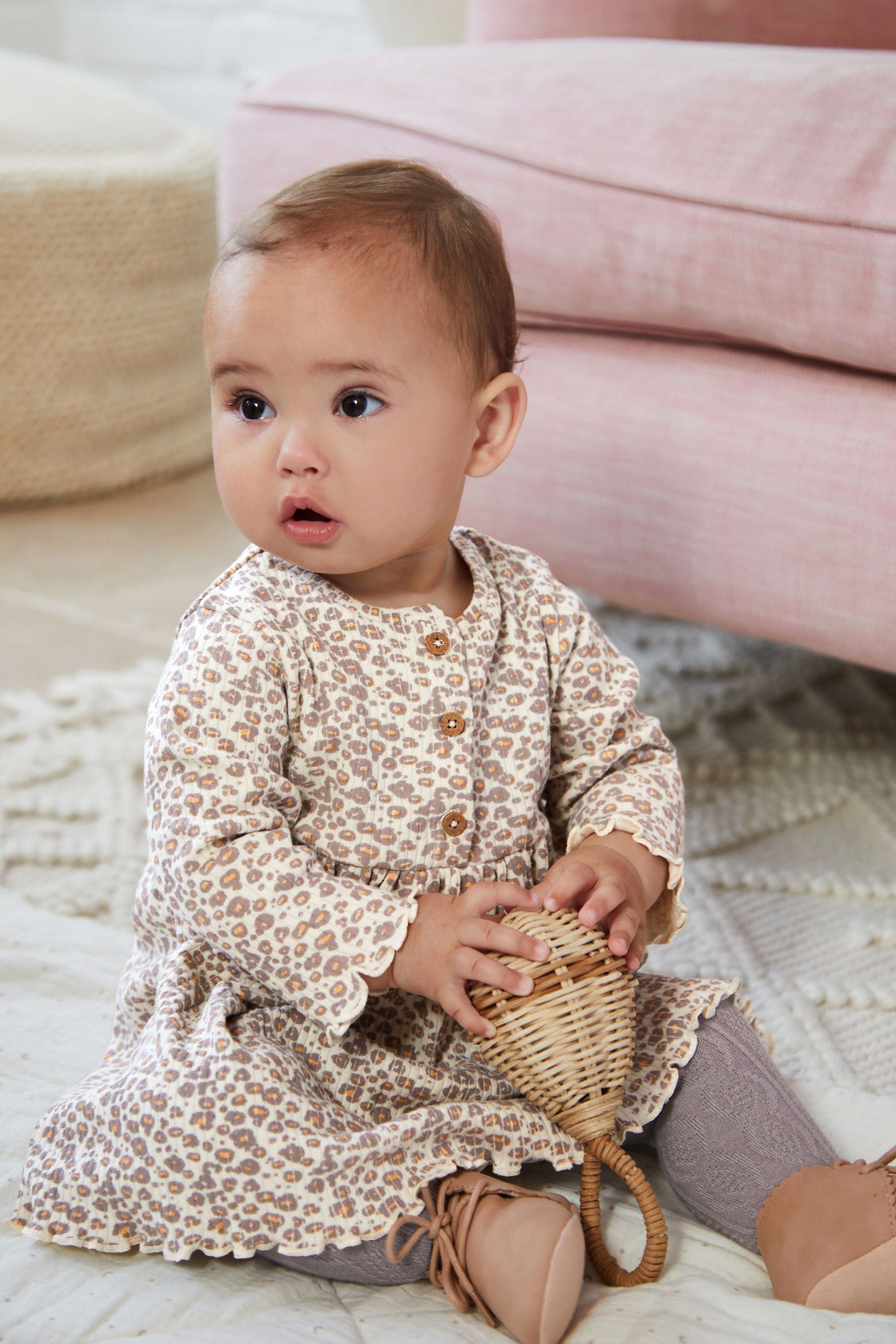 Leopard baby dress new arrivals
