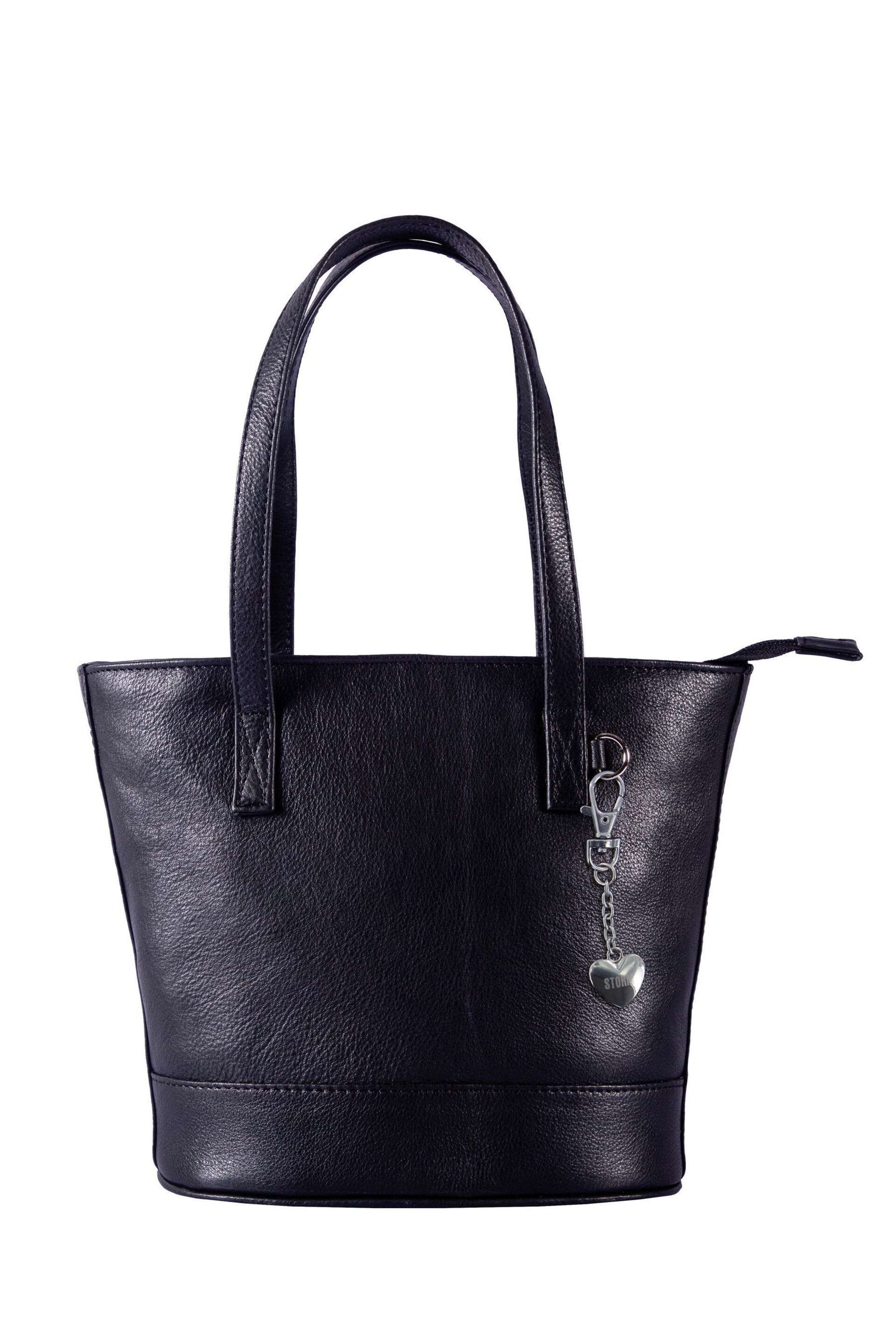 Storm Elettra Leather Bucket Grab Bag - Image 2 of 5