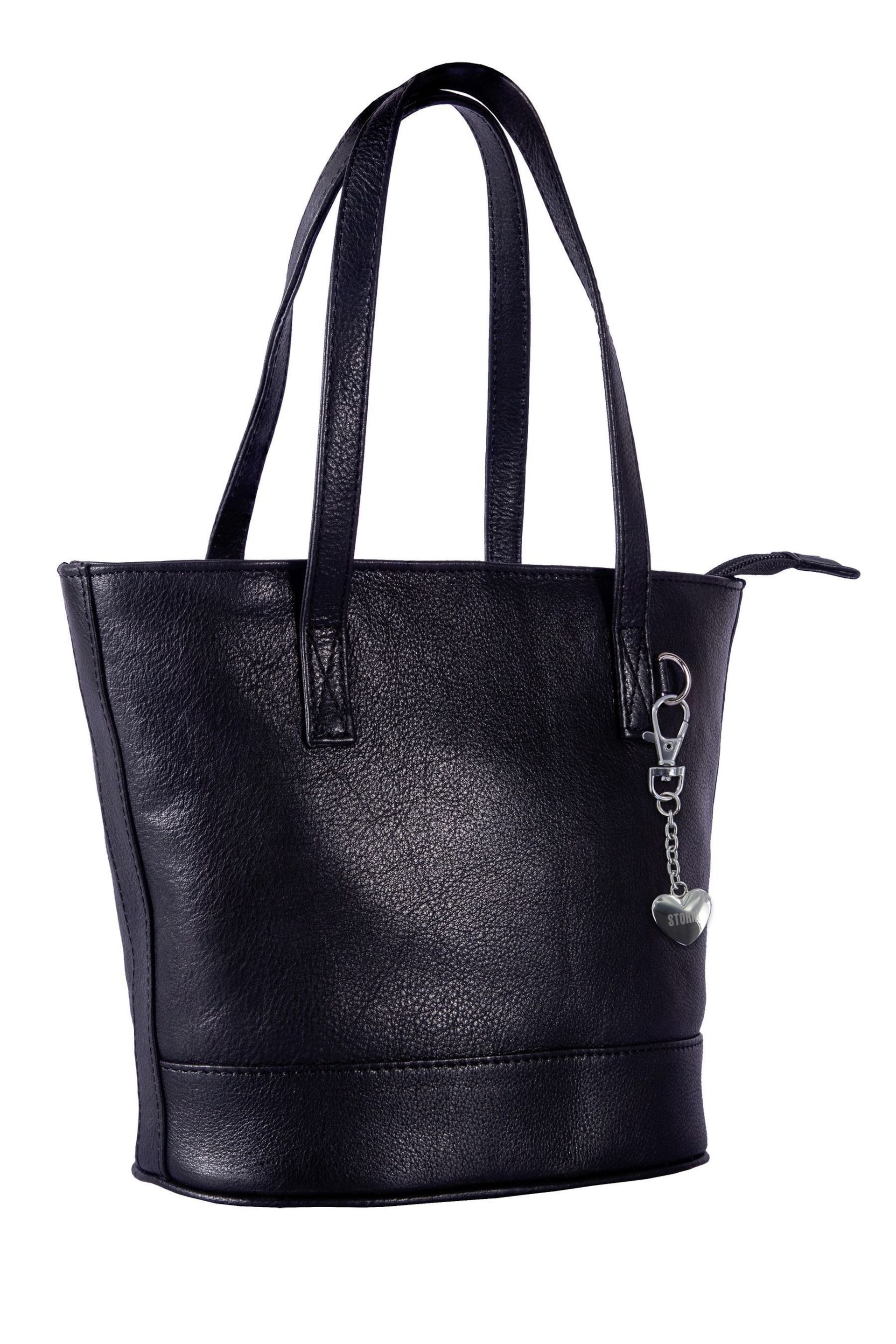 Storm Elettra Leather Bucket Grab Bag - Image 3 of 5