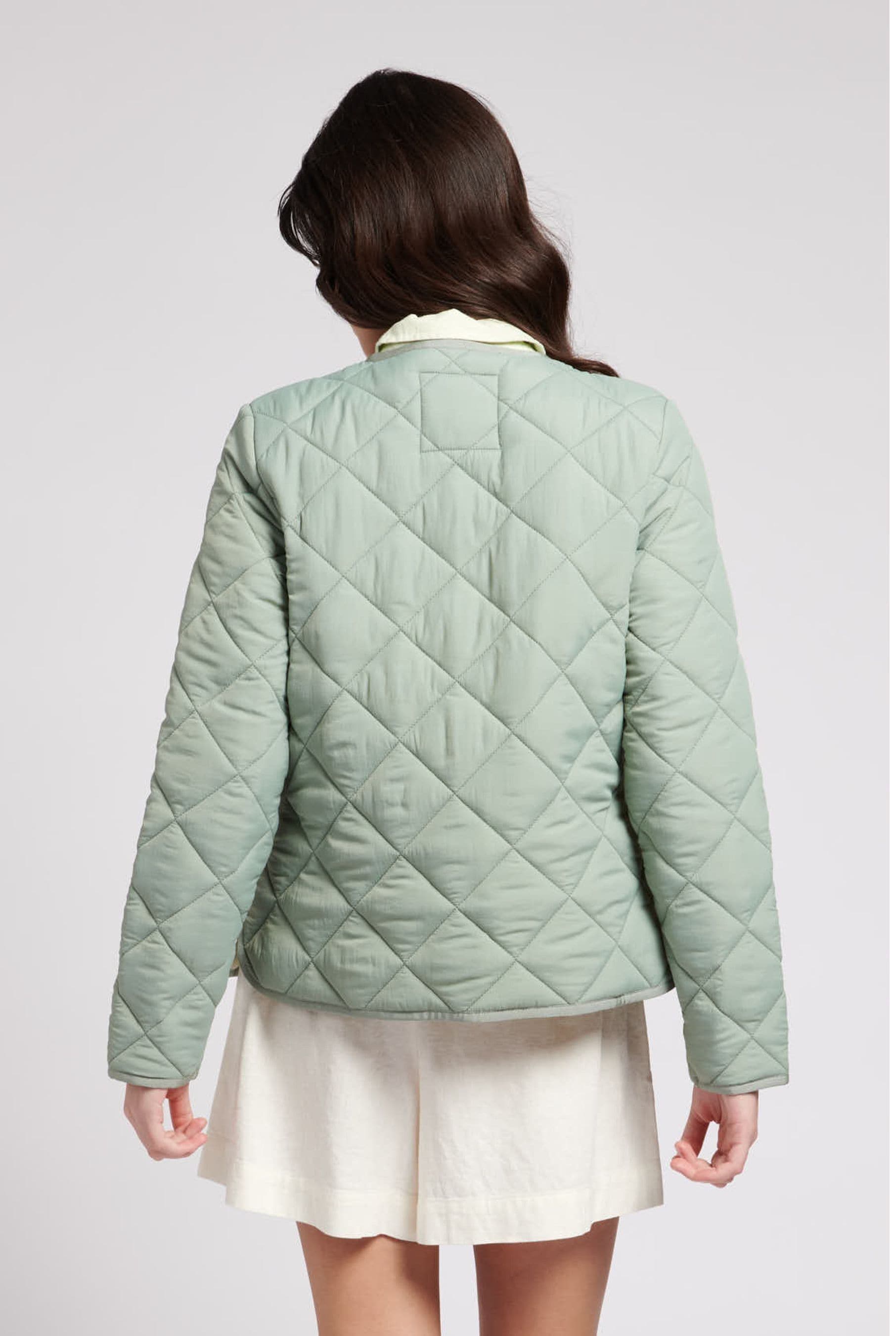 Buy U.S. Polo Assn. Womens Lightweight Puffer Green Jacket from Next Luxembourg