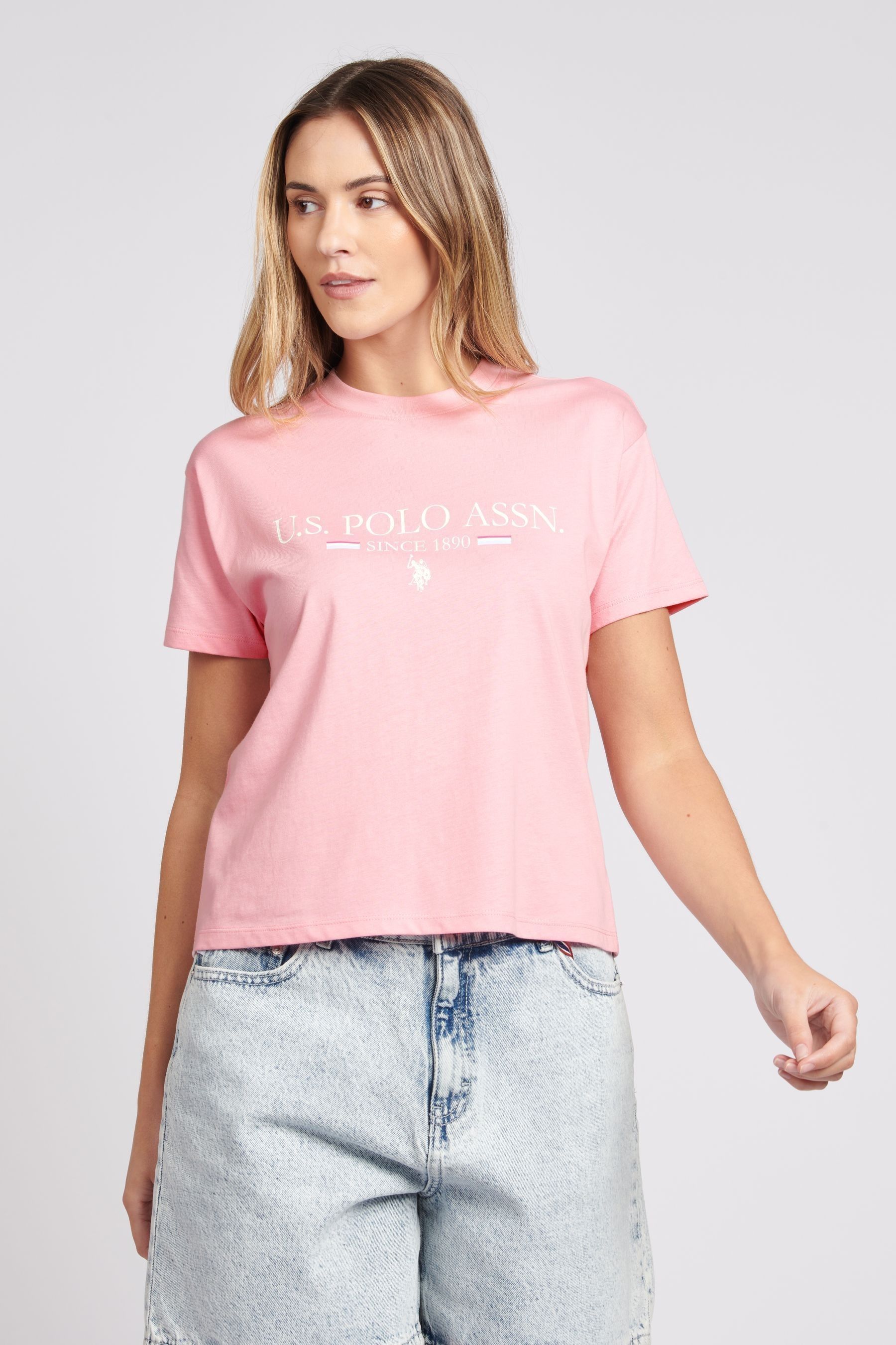 Uspa pink shirt hot sale