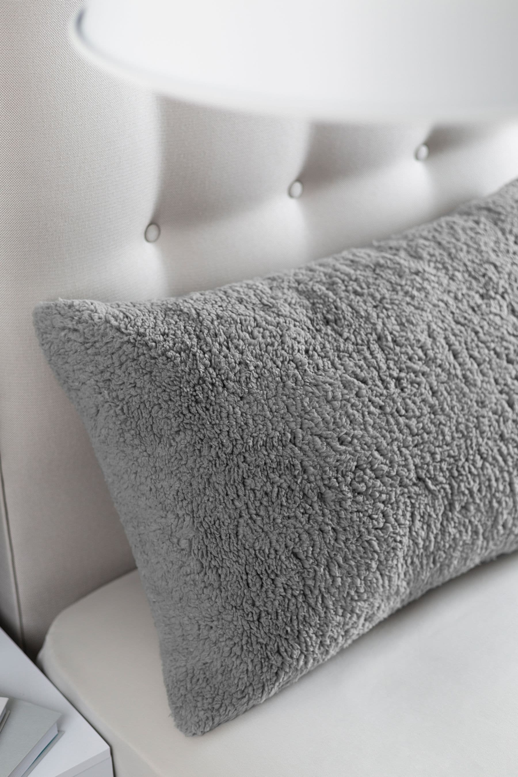 Teddy fleece pillow best sale