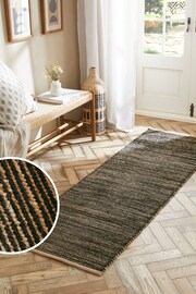 Natural/Black Jute Jara Runner - Image 1 of 6