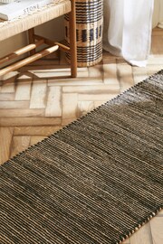 Natural/Black Jute Jara Runner - Image 4 of 6