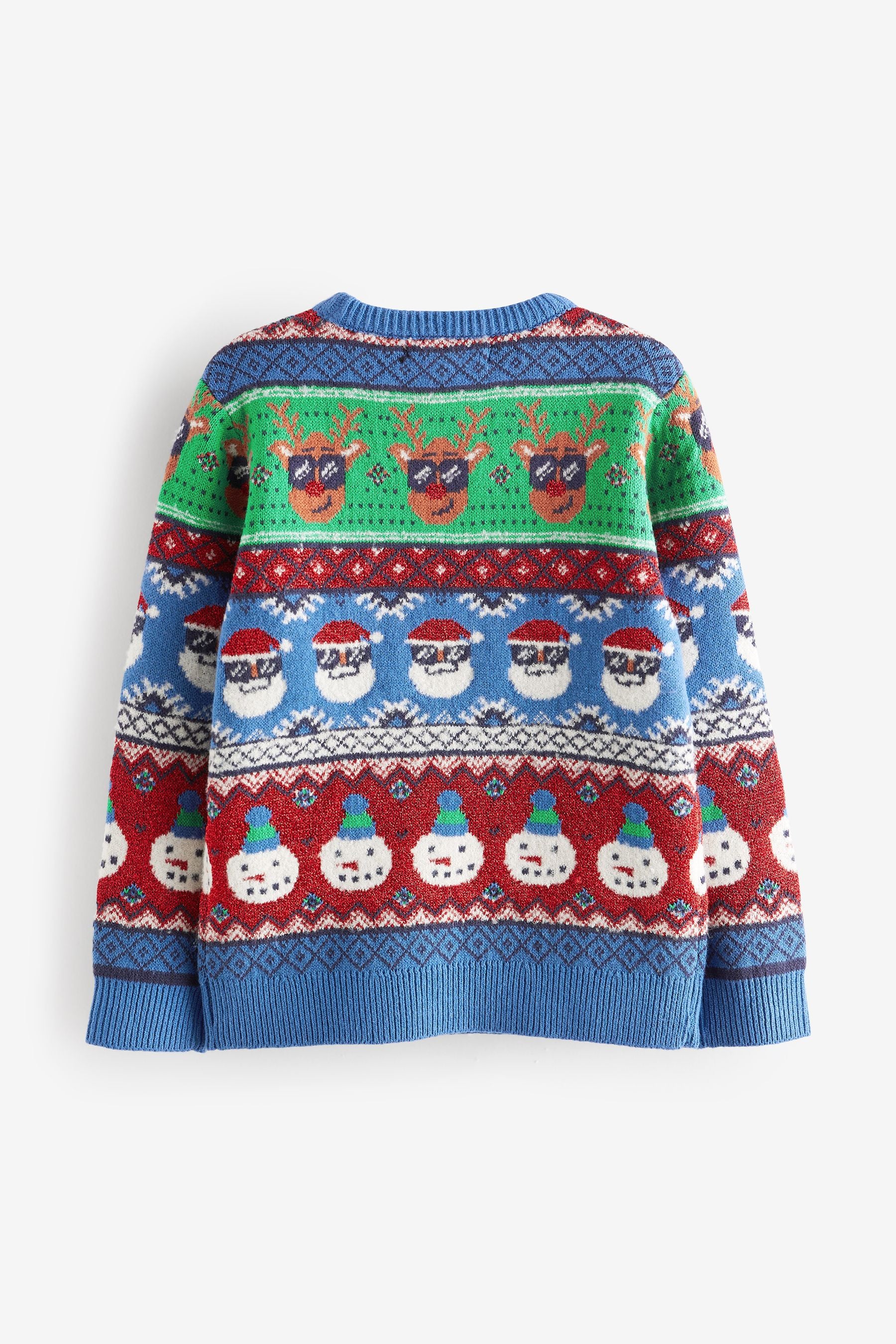 Knitted christmas jumper top
